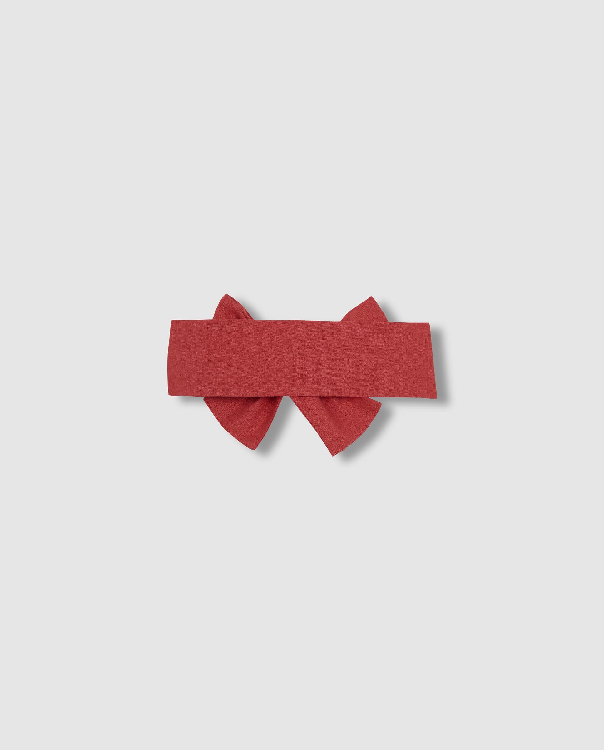 Faixa de Linho para Vestidos de Bebé Gocco Coral-2