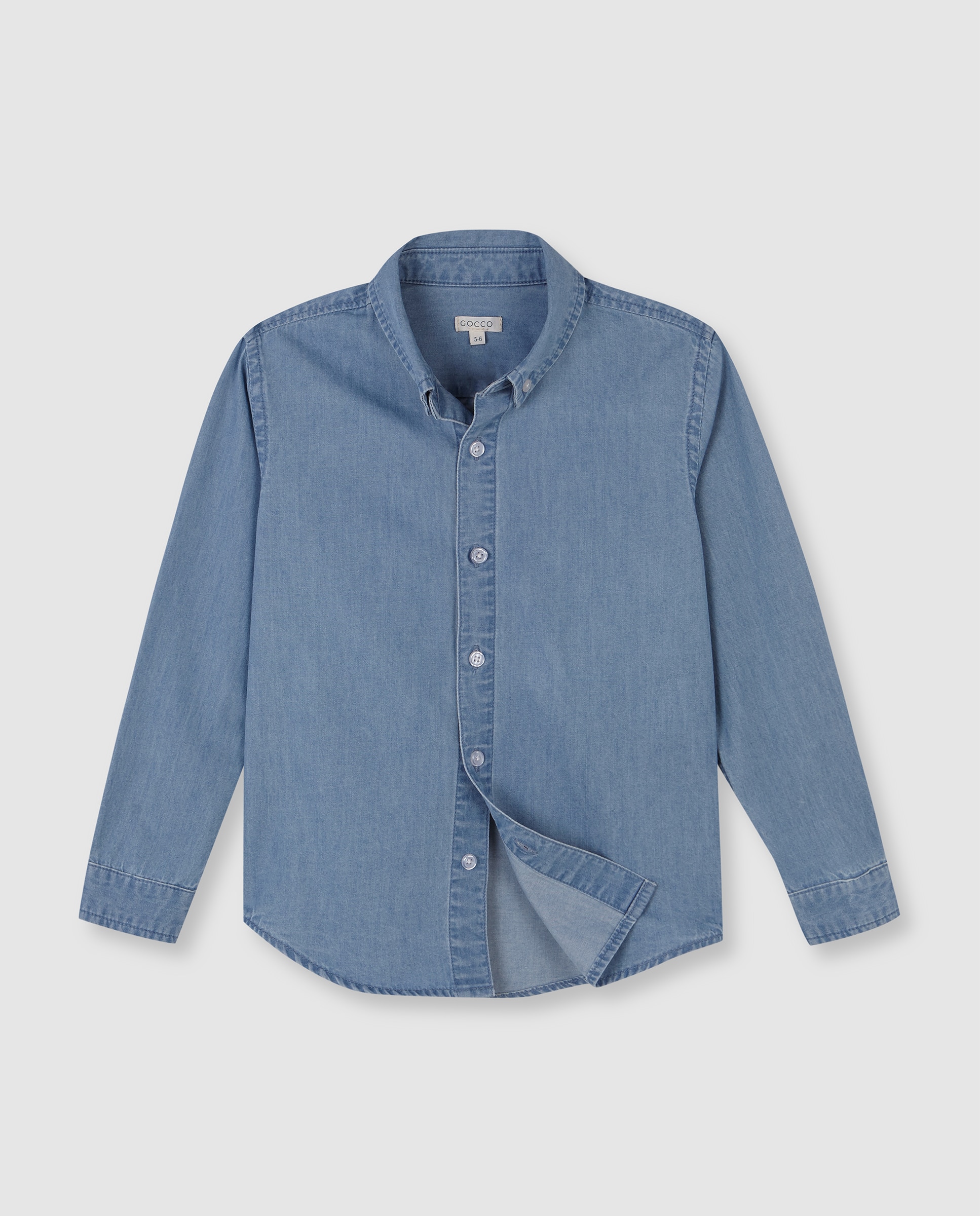 Imagem 0 de Camisa Infantil Jeans