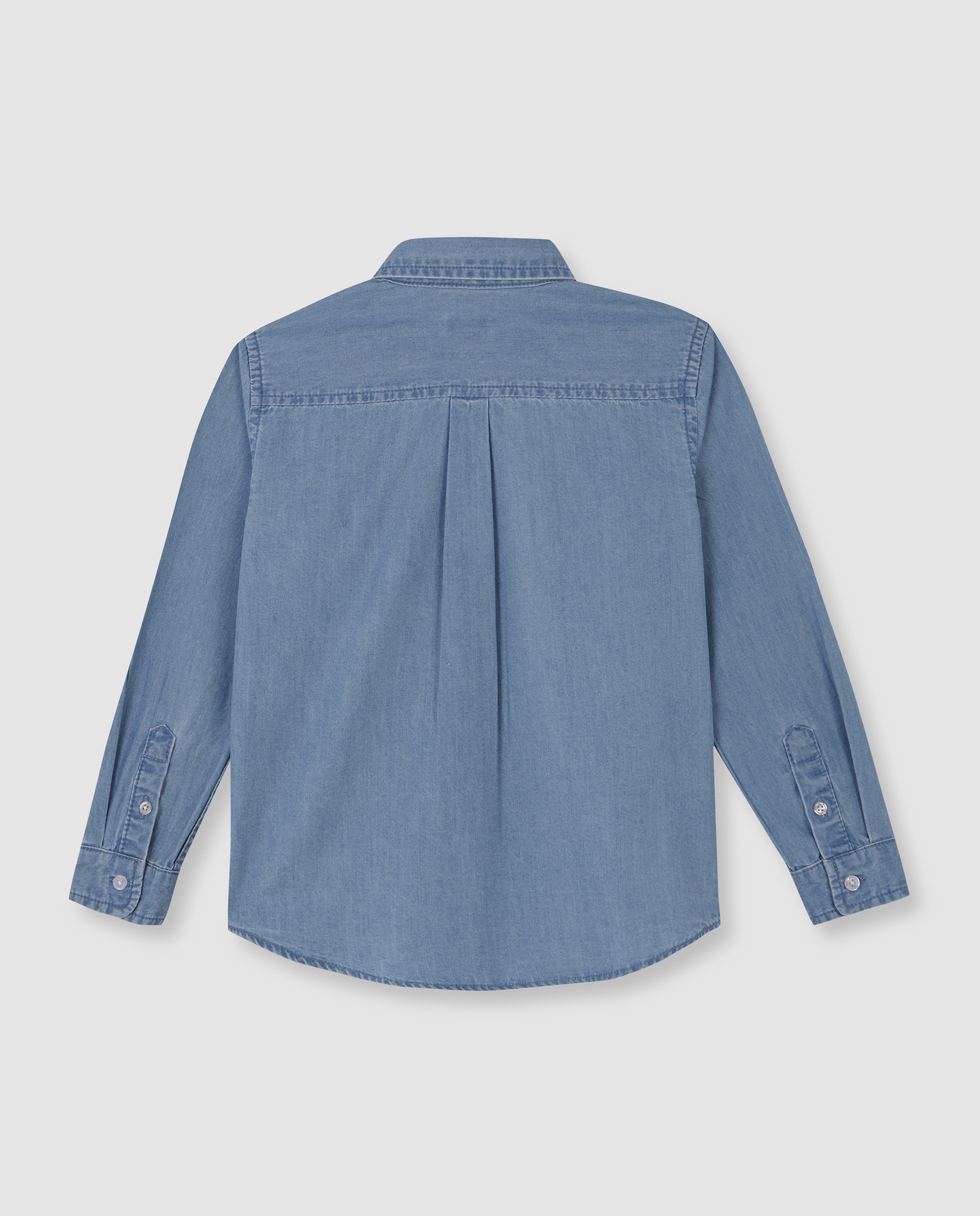 Camisa Infantil Jeans Denim-2