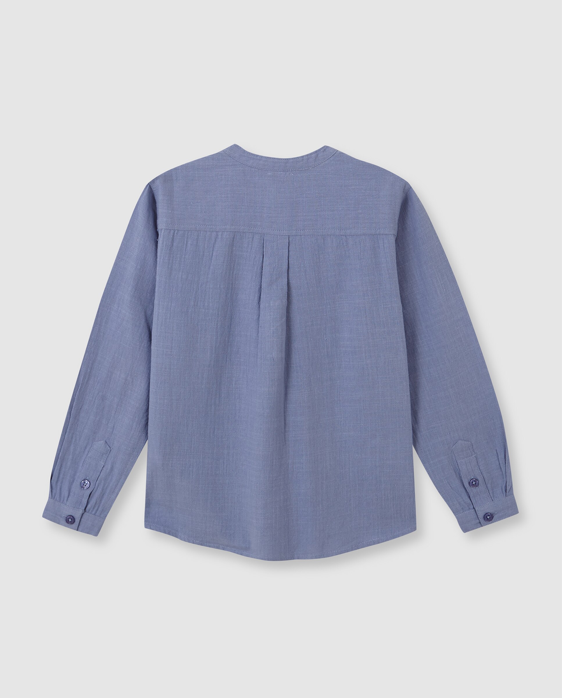 Camisa Infantil Tipo Polo Azul-claro-2