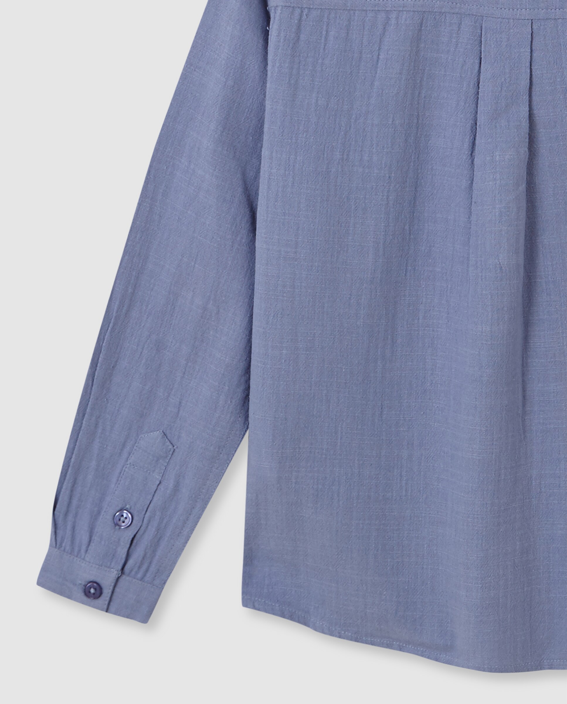 Camisa Infantil Tipo Polo Azul-claro-4