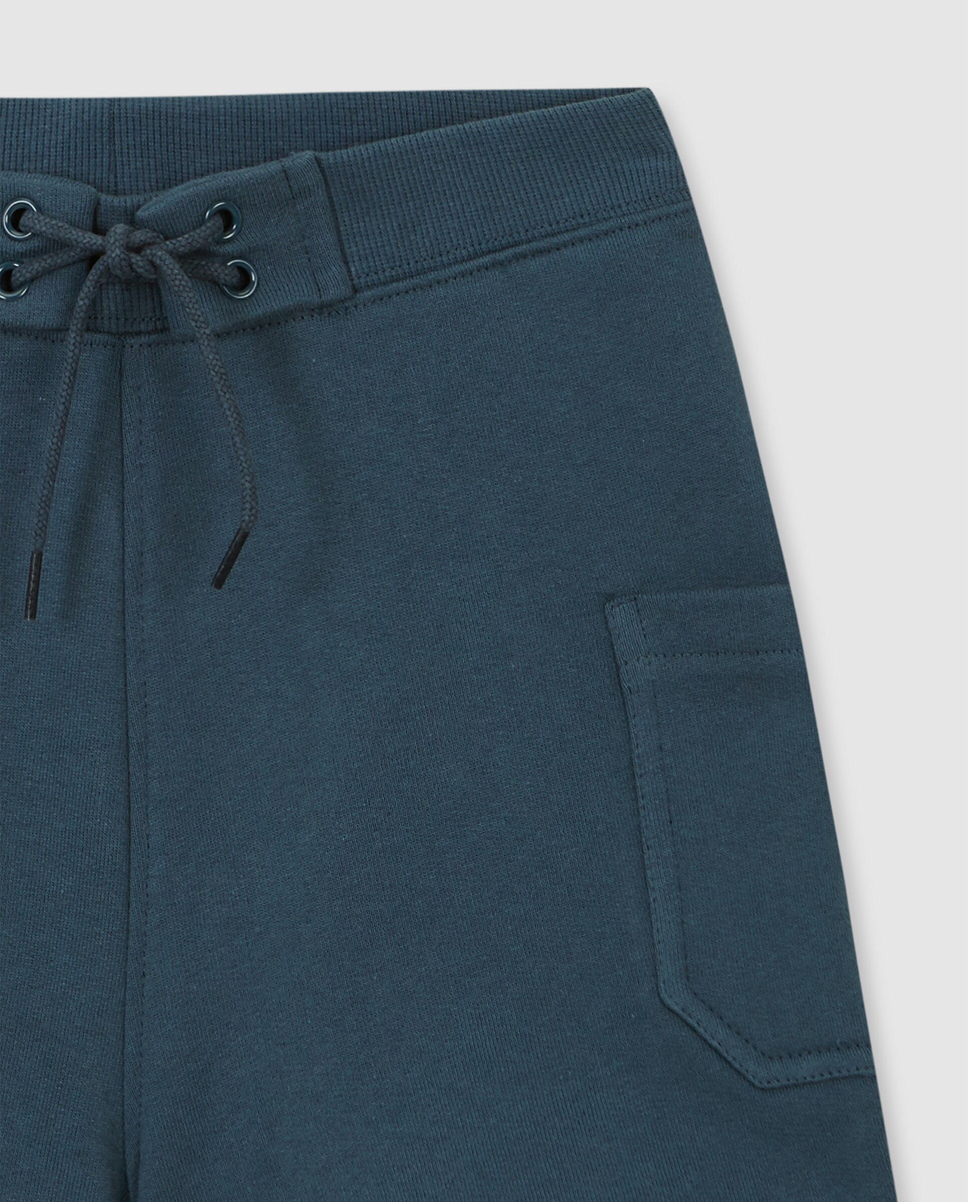 Calças Infantil Cargo com Cintura Elástica Gocco Azul-escuro-3