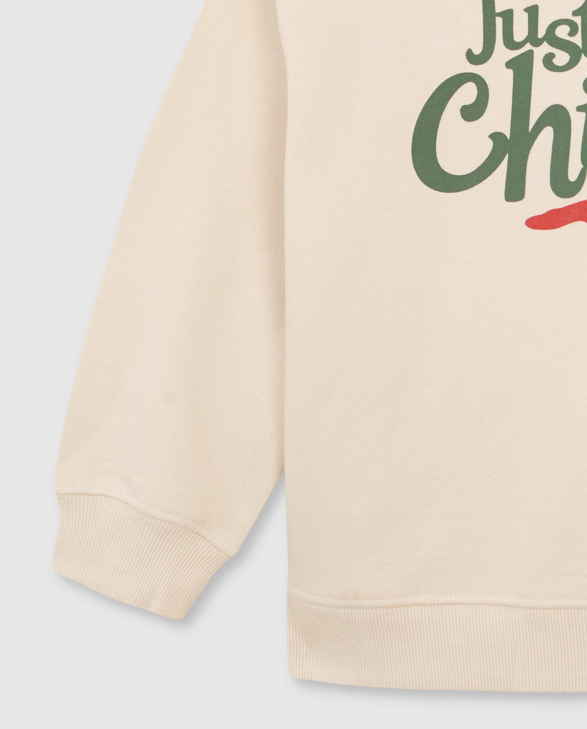 Sweatshirt Infantil Oversize "just Chillin Branco-marfim-4