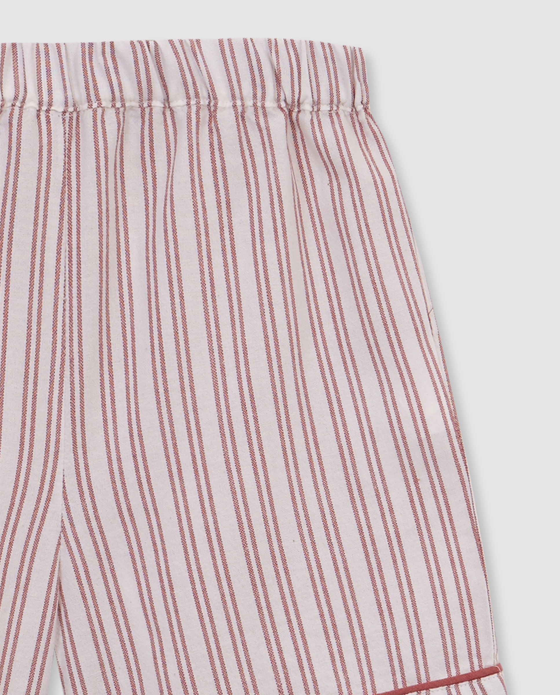 Pijama Oxford Infantil Gocco Branco-marfim-7