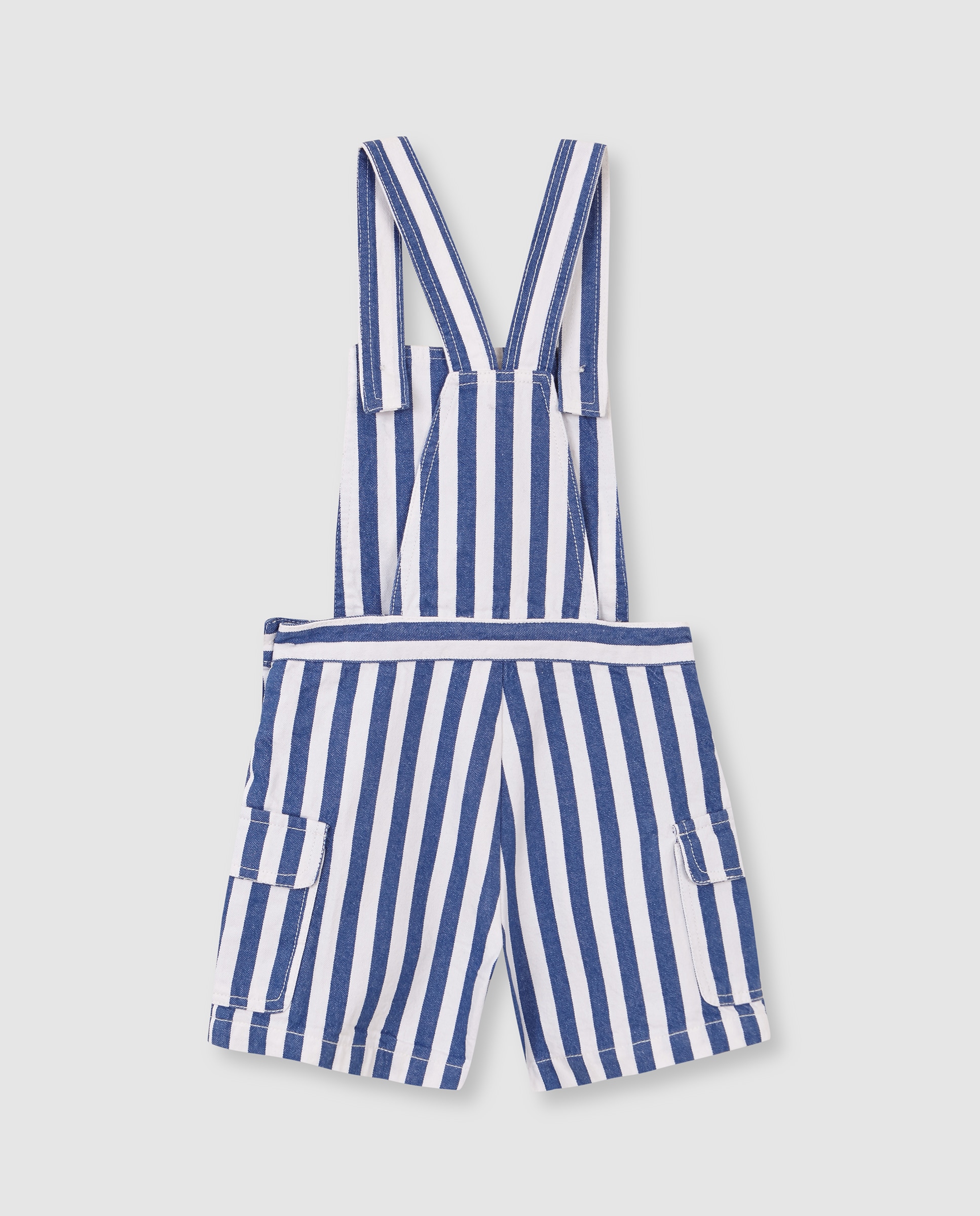 Jardineira Infantil Cargo Gocco Azul-4