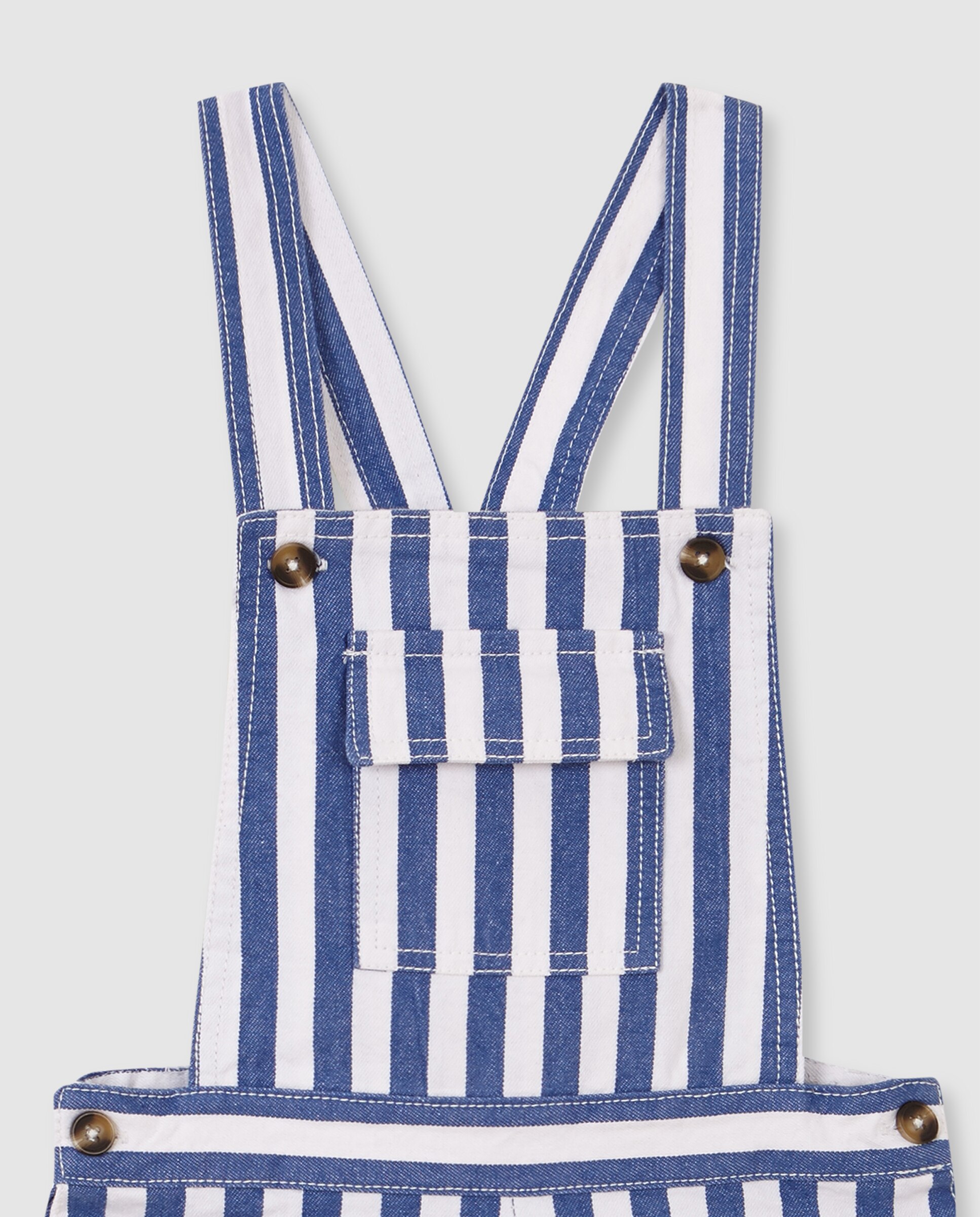 Jardineira Infantil Cargo Gocco Azul-5