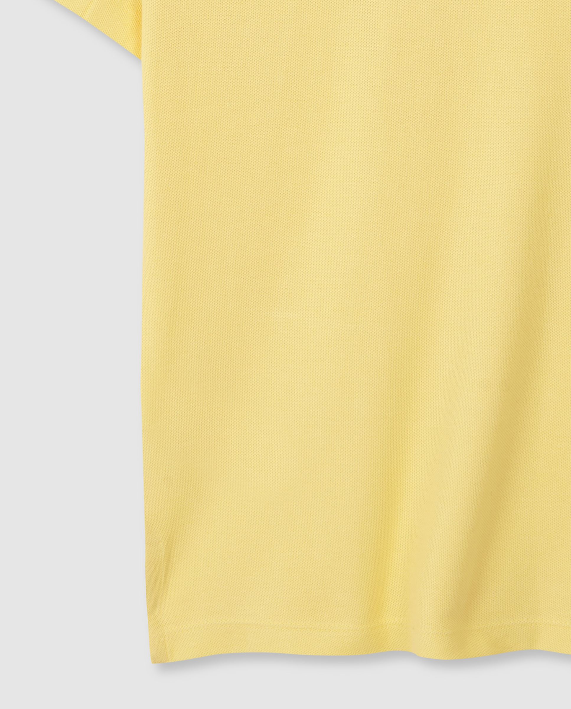 Polo Básico Infantil de Piqué Gocco Amarelo-4
