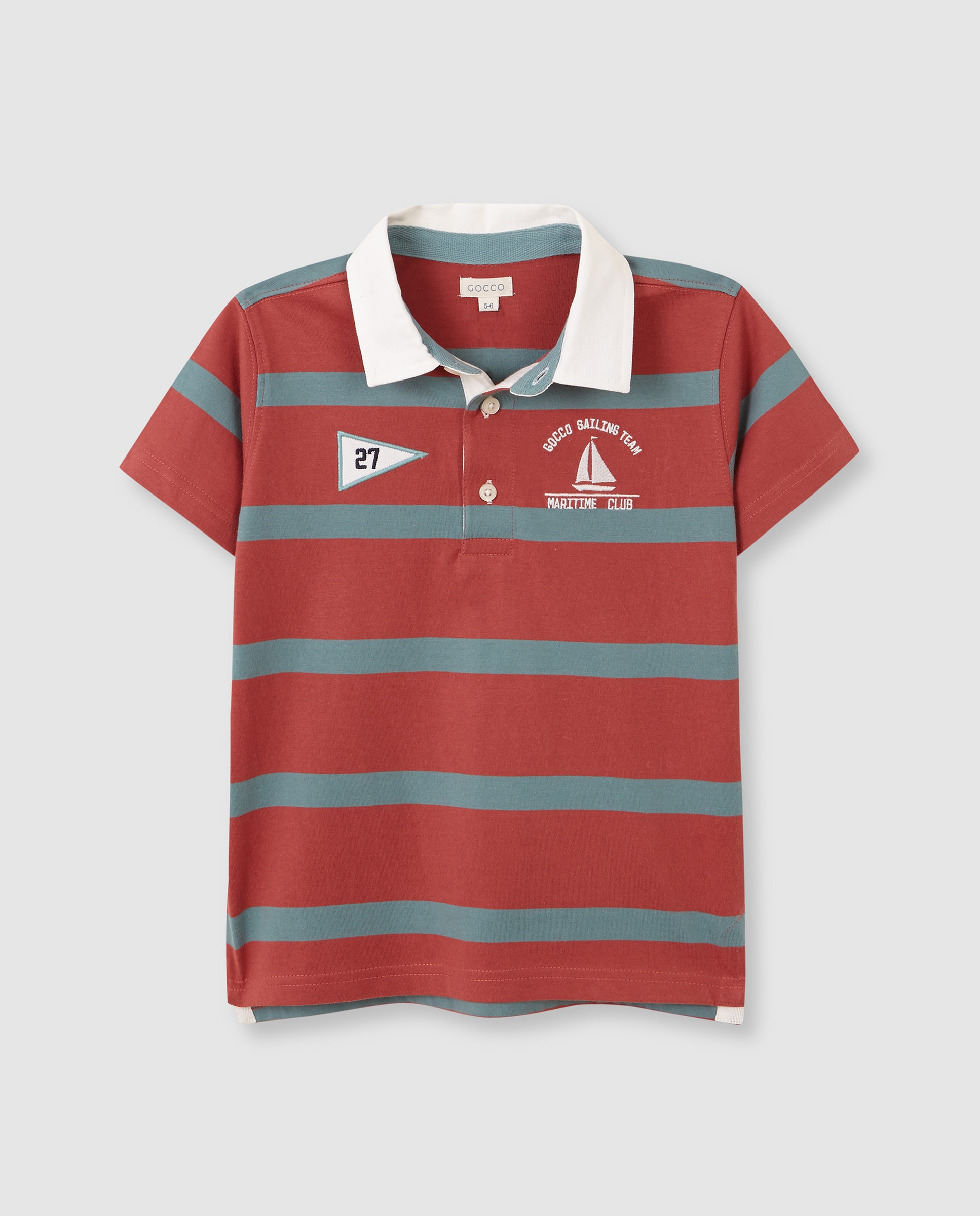 Imagem 0 de Polo Infantil Às Riscas