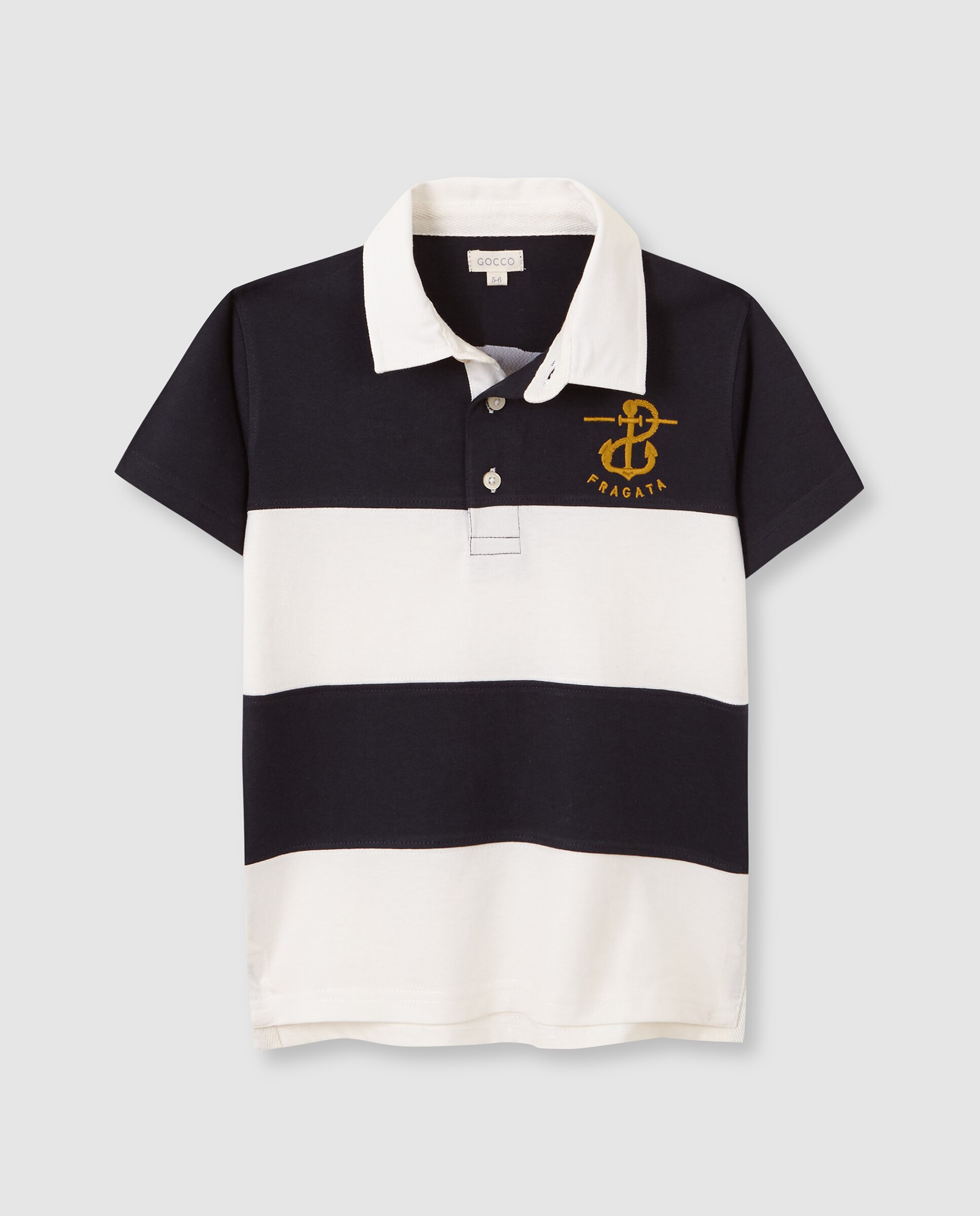 Imagem 0 de Polo Infantil Às Riscas