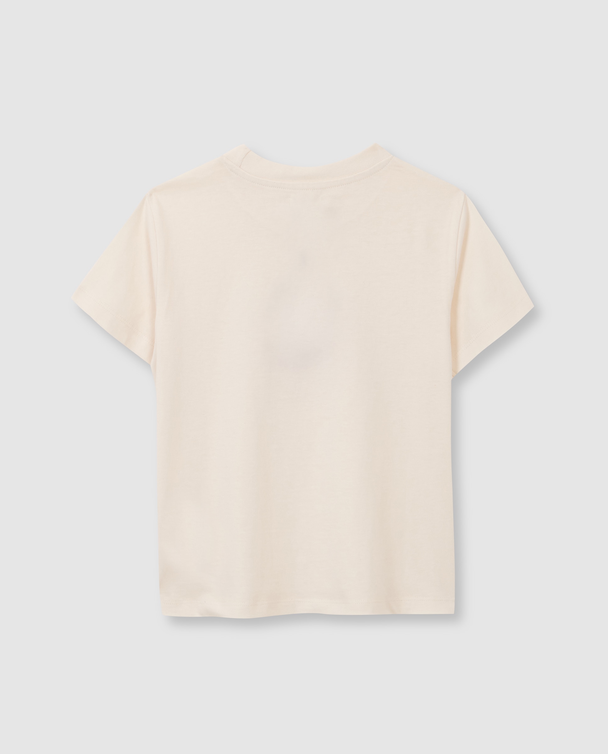 T-shirt Infantil com Print Gocco Branco-marfim-2