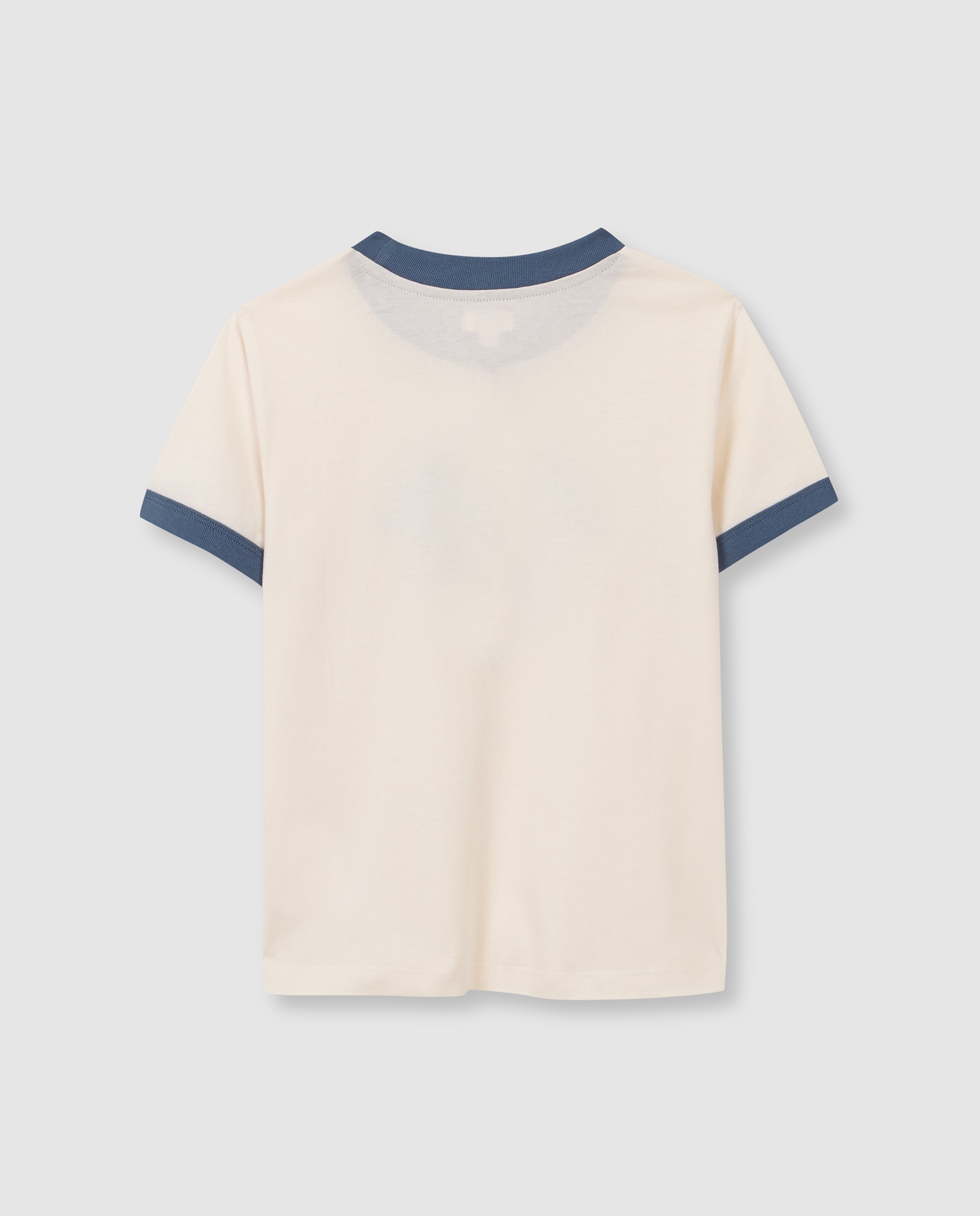 T-shirt Infantil com Print Gocco Branco-marfim-2