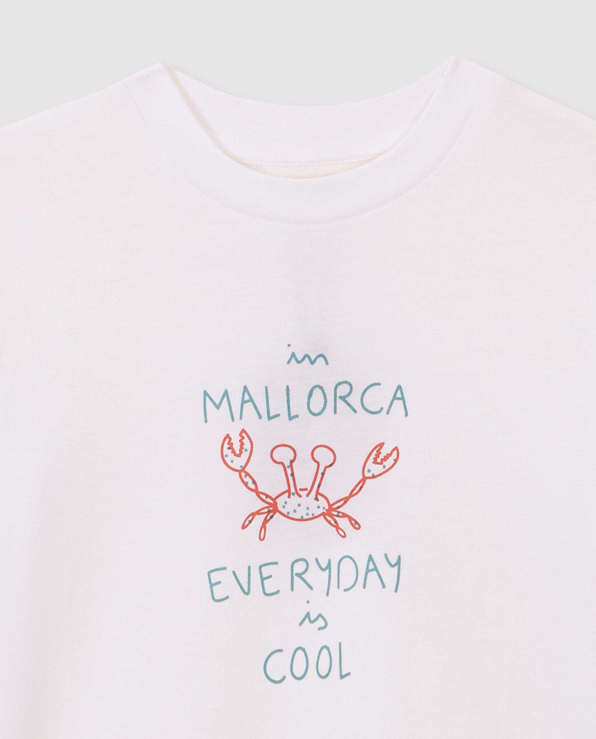 T-shirt Infantil Mallorca Gocco Branco-3