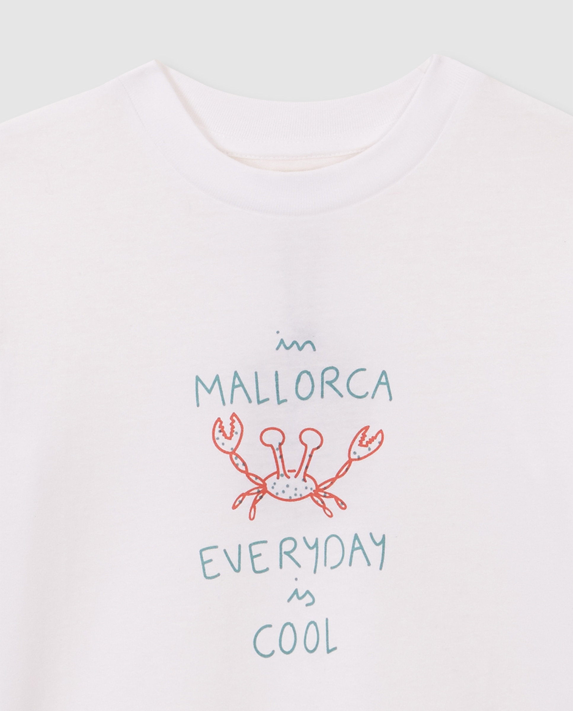T-shirt Infantil Mallorca Branco-3