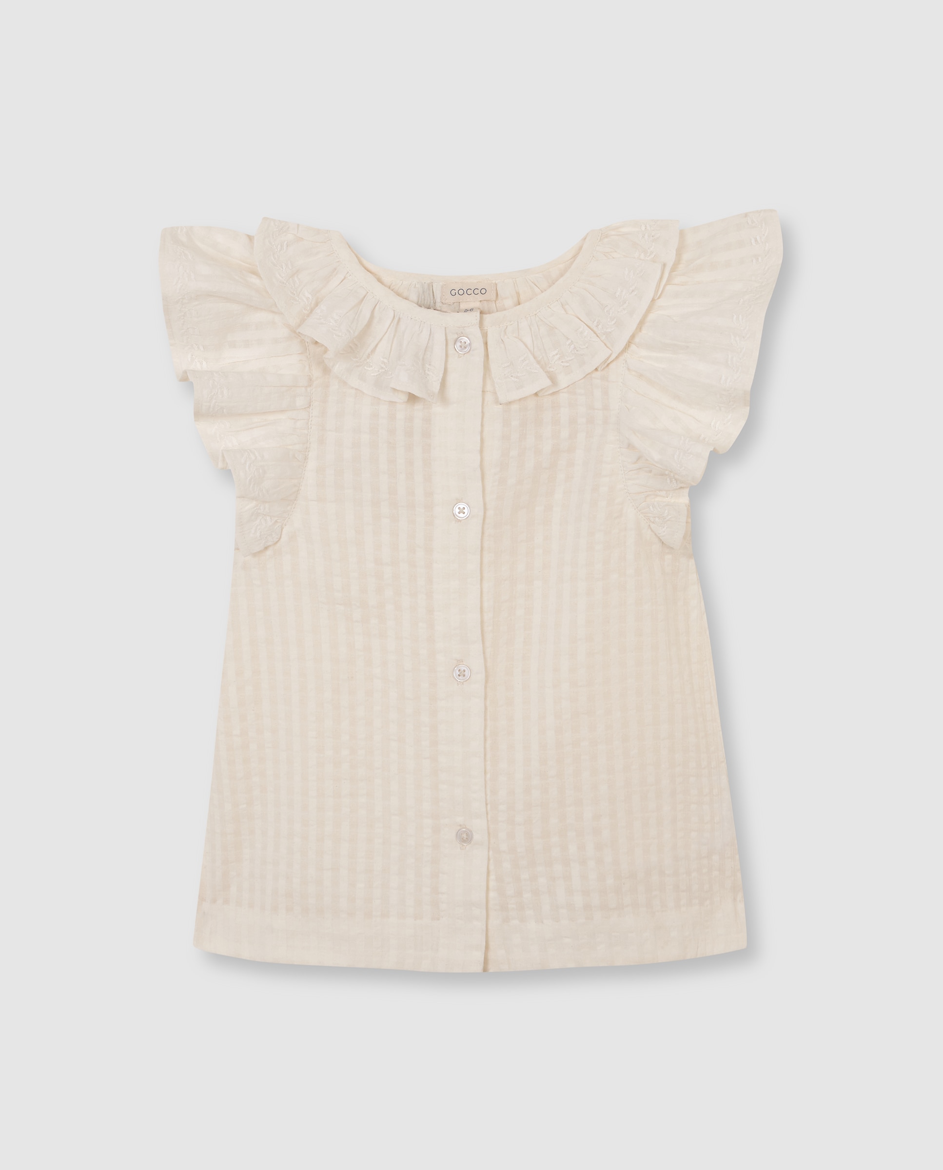 Imagem 0 de Camisa Infantil com Gola e Manga Curta com Caída