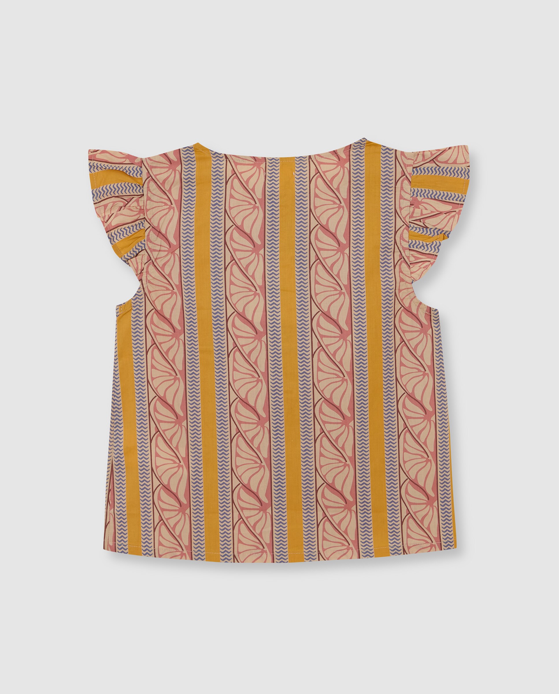Blusa Infantil com Estampado Étnico Gocco Rosa-4