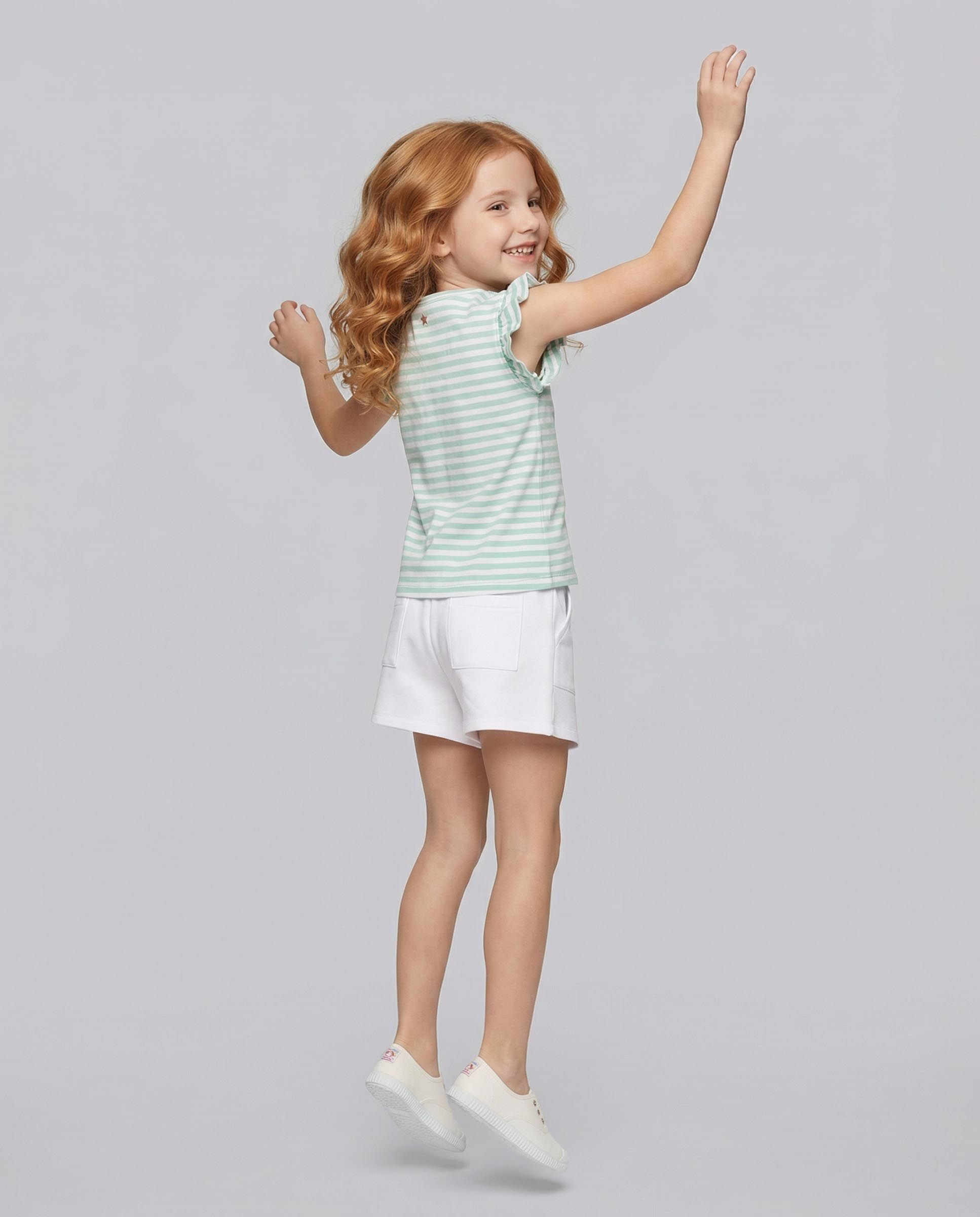 Saia-calças Infantil de Malha Gocco Branco-2