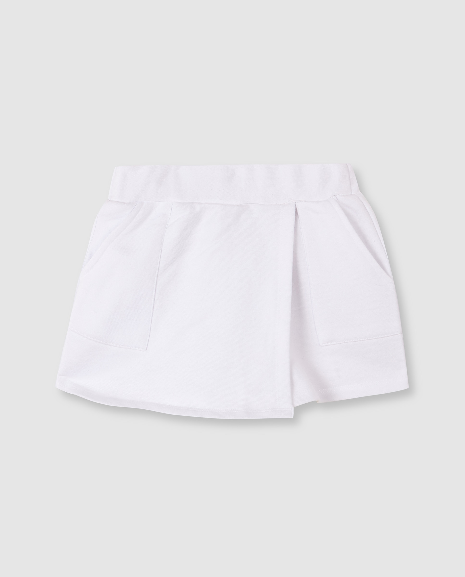 Saia-calças Infantil de Malha Gocco Branco-3