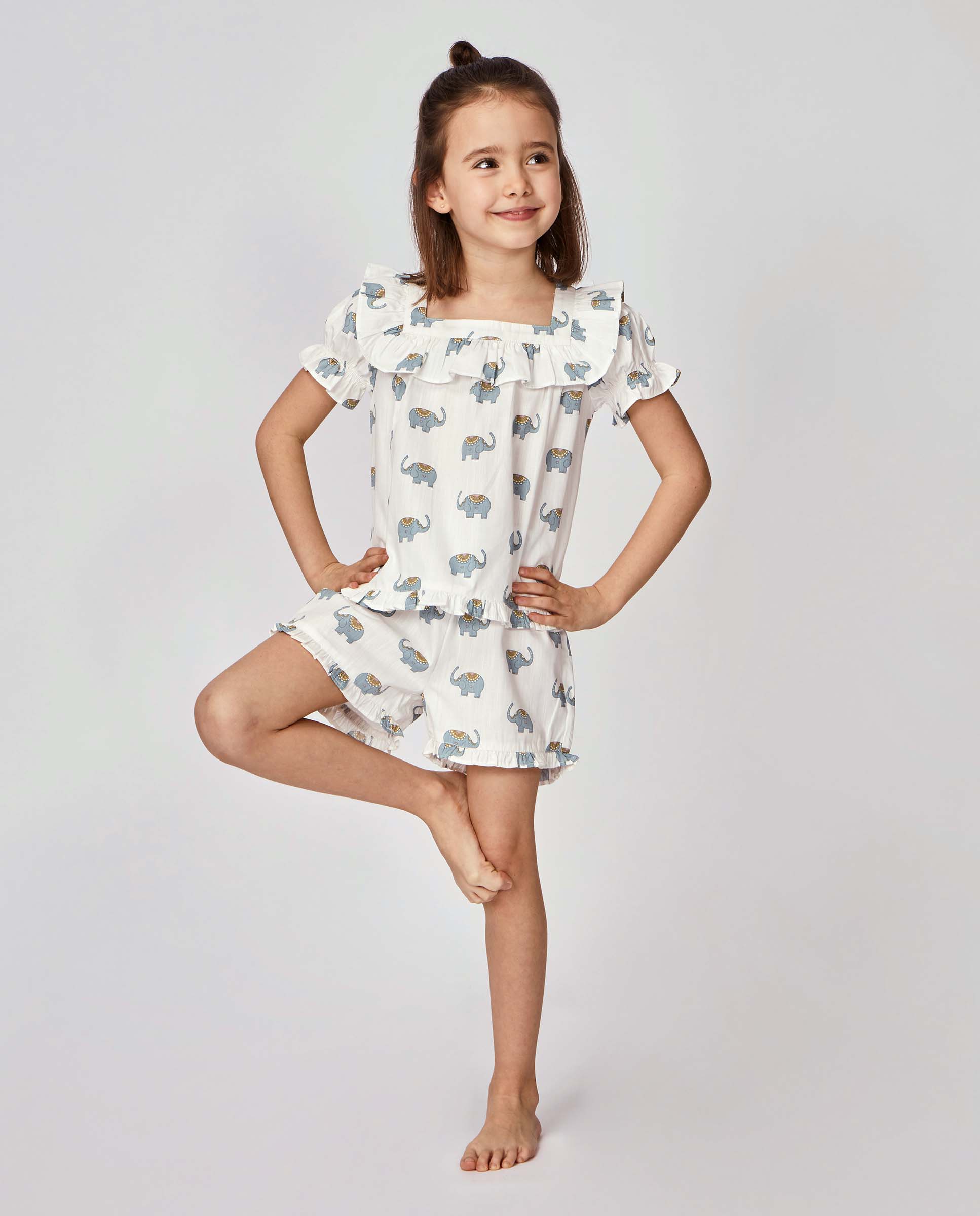 Imagem 0 de Pijama Infantil com Estampado Elefantes