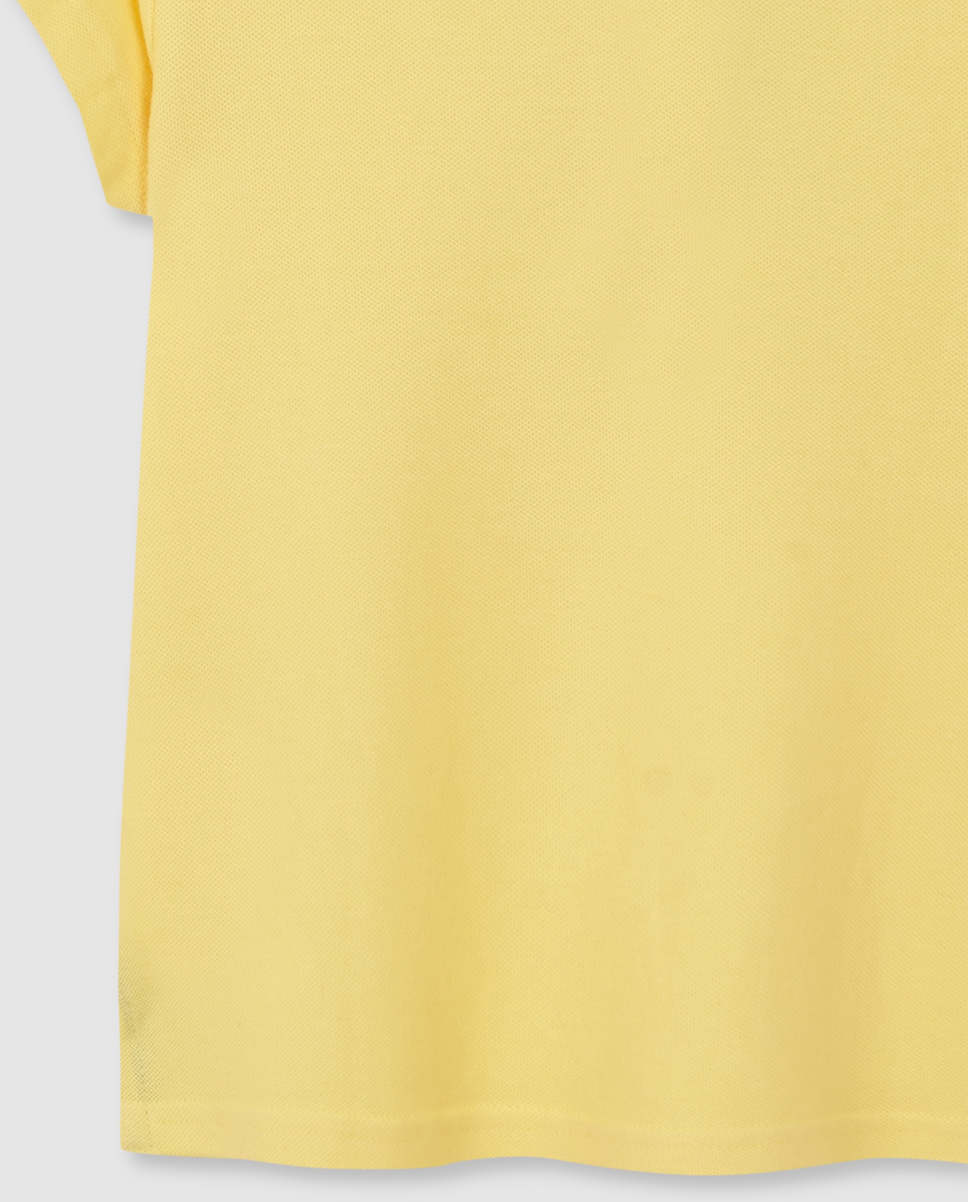 Polo Infantil de Manga Curta Gocco Amarelo-4