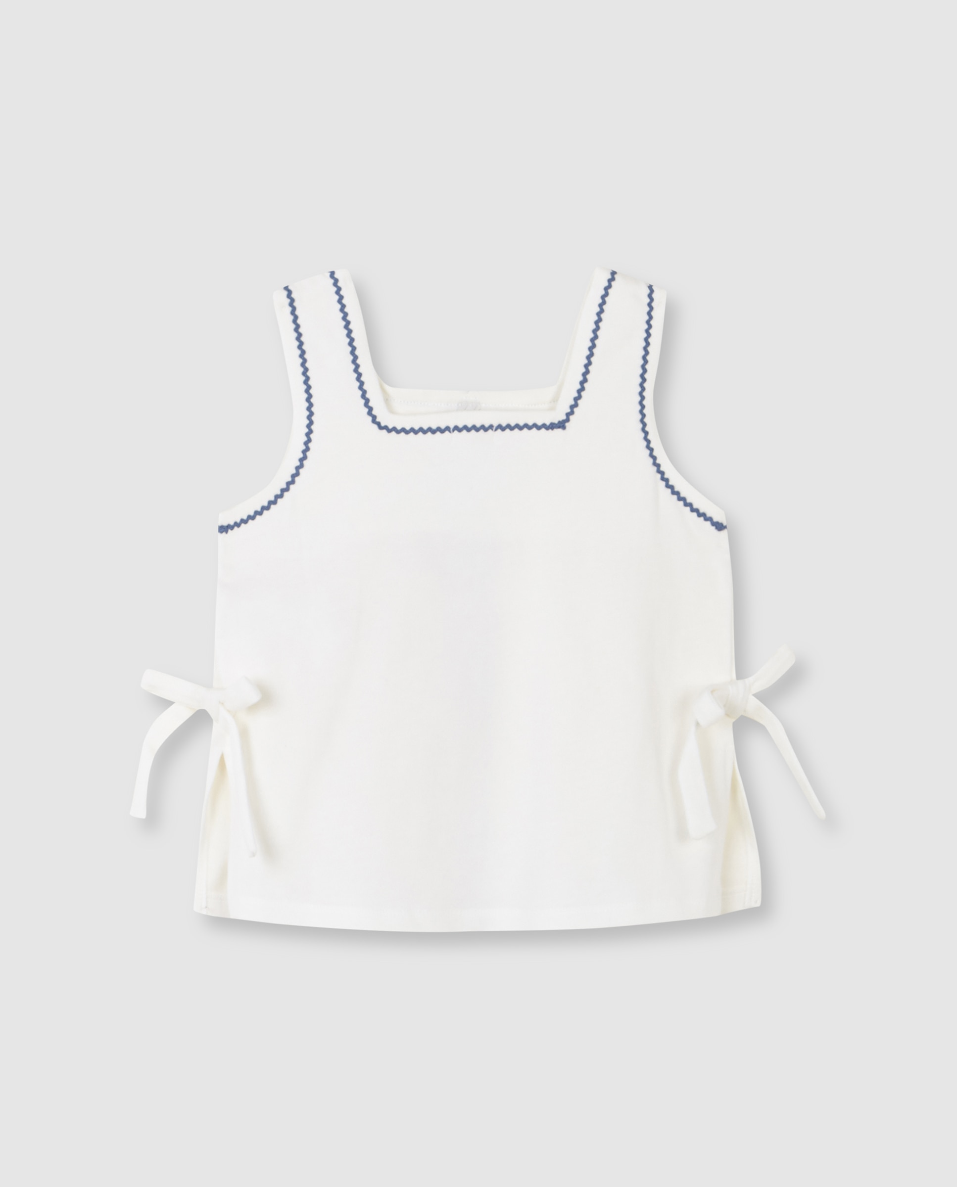 T-shirt Infantil com Laços Gocco Branco-marfim-2