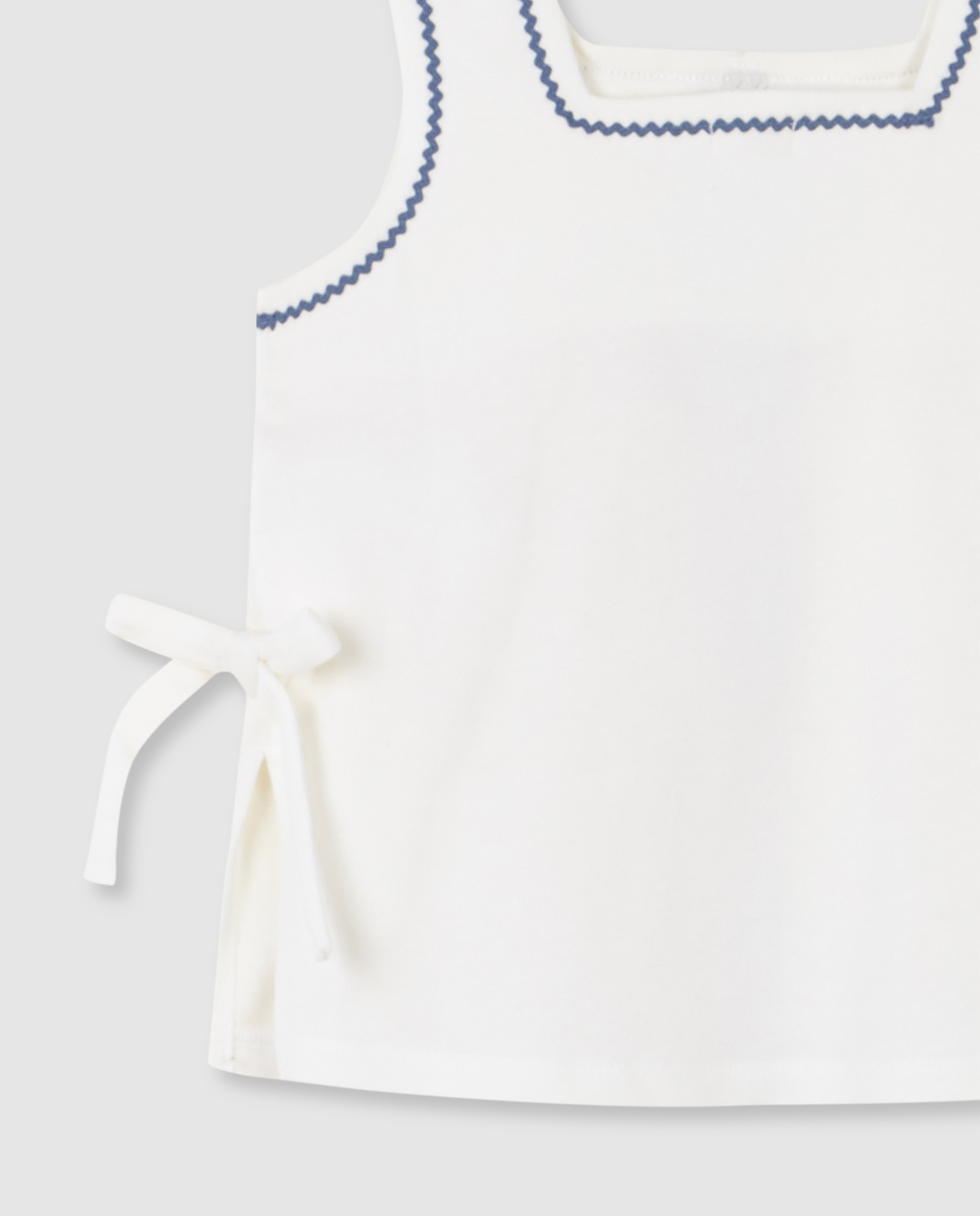 T-shirt Infantil com Laços Gocco Branco-marfim-4