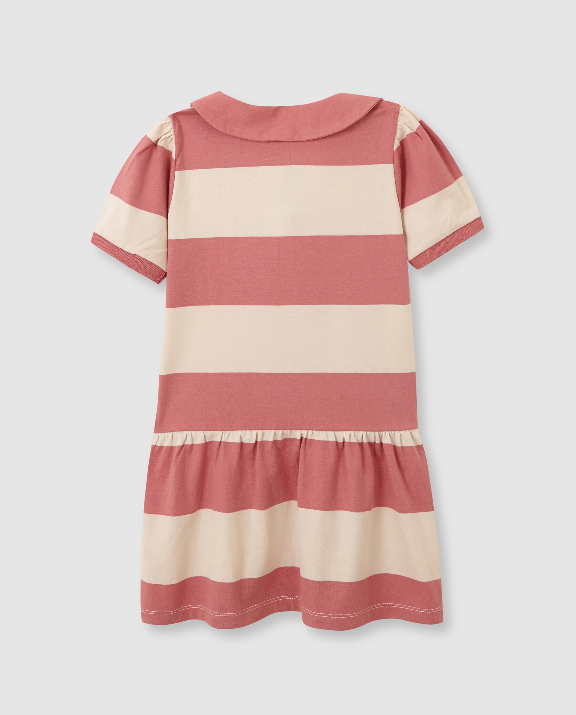 Vestido Polo Infantil Gocco Coral-4