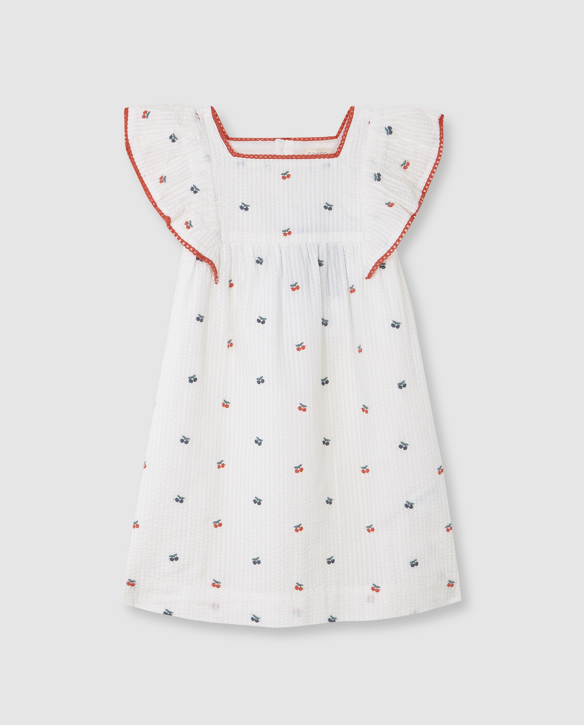 Imagem 0 de Vestido Infantil com Folhos