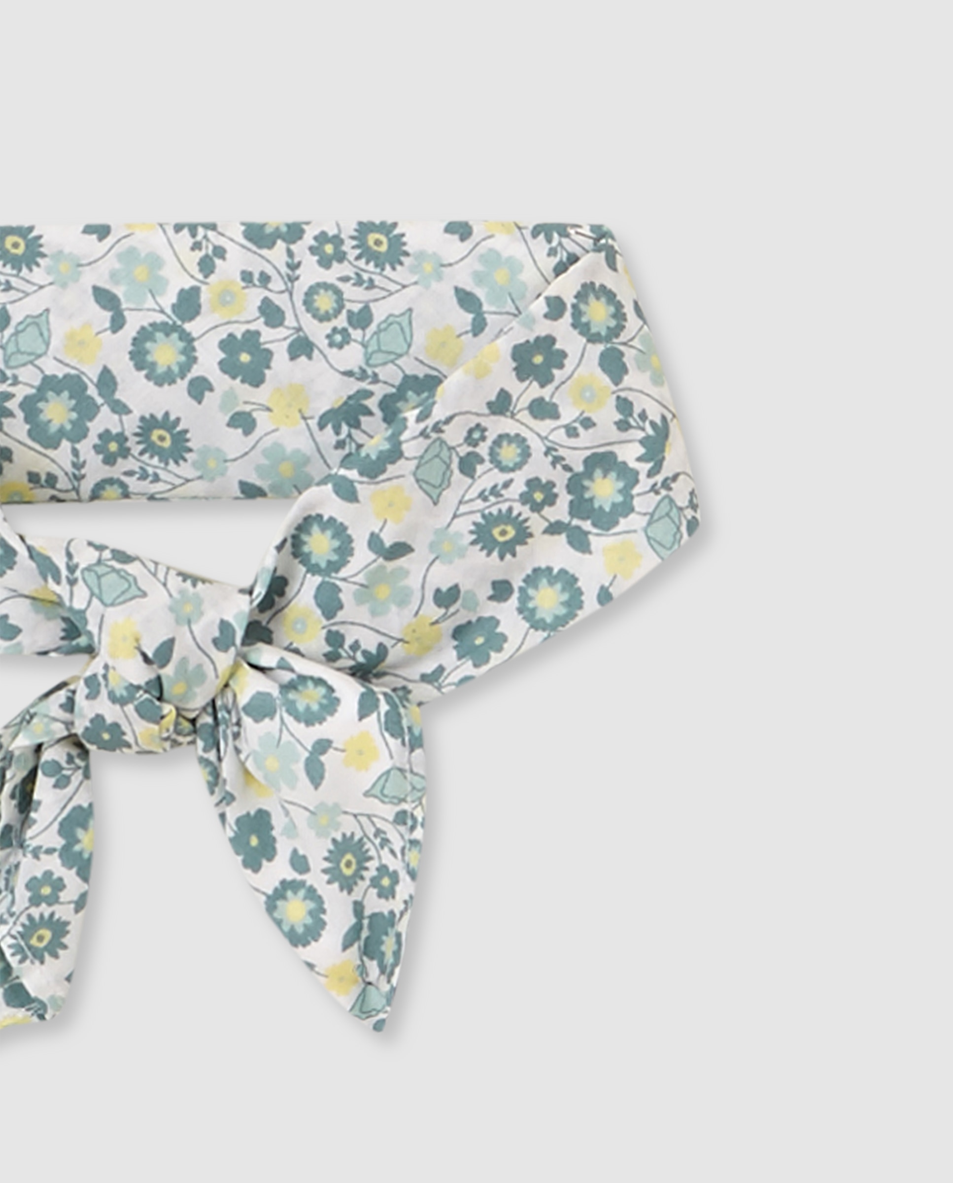 Écharpe Infantil com Estampado Gocco Branco-3