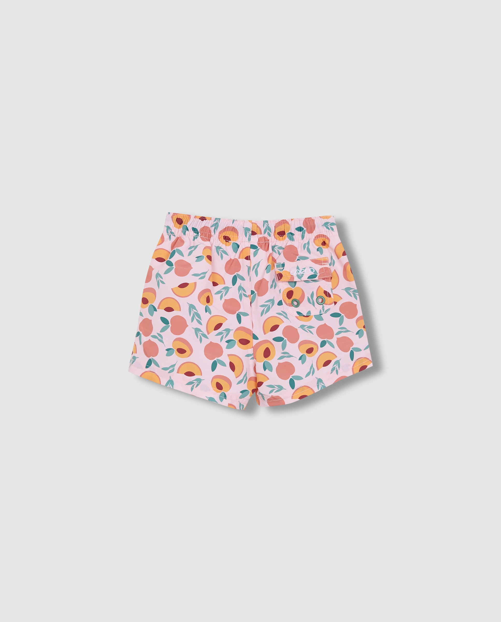 Fato de Banho para Bebé Estampado Rosa-2