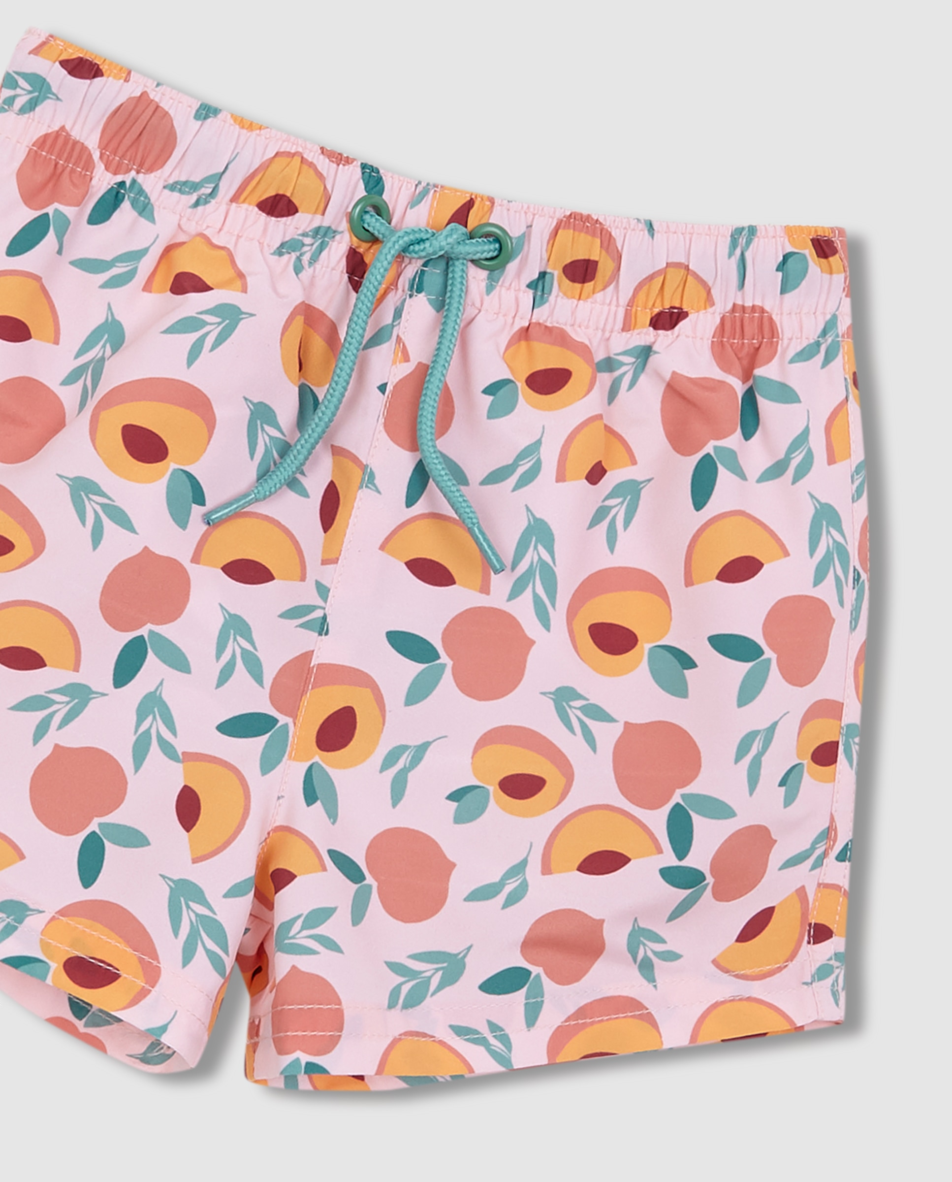 Fato de Banho para Bebé Estampado Rosa-3