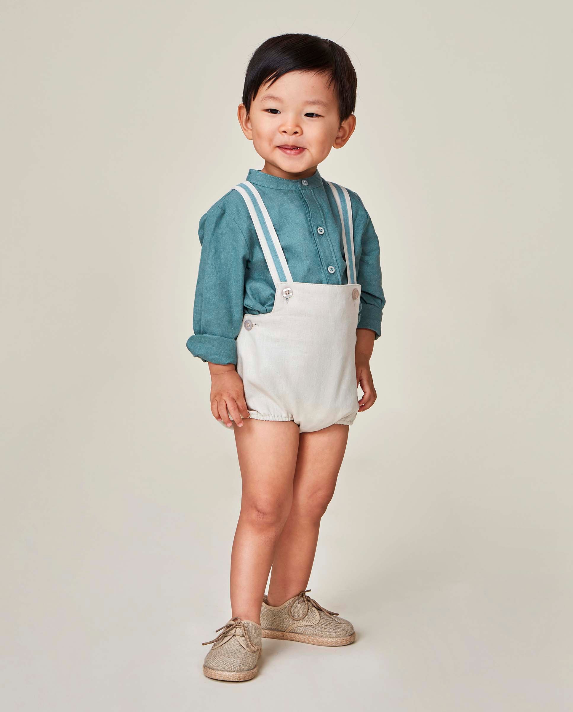 Imagem 0 de Camisa Mao para Bebé de Linho