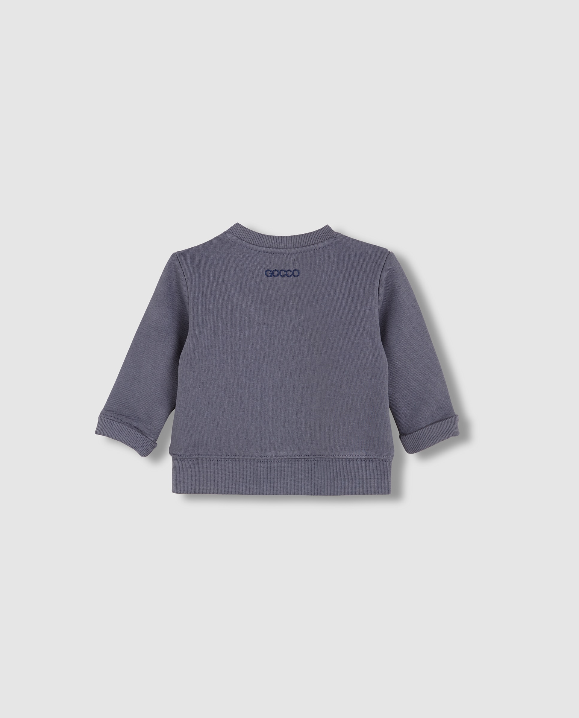 Sweatshirt de Bebé Caravana Gocco Azul-escuro-2
