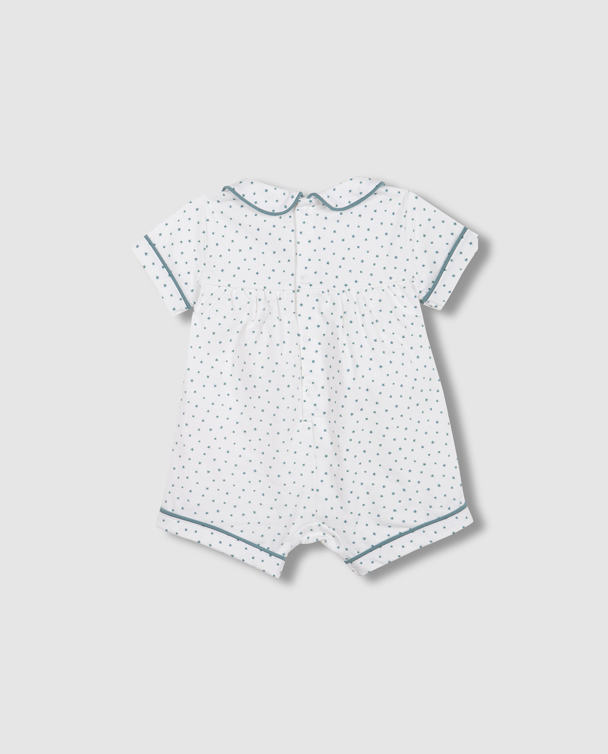 Pijama para Bebé Estampado Gocco Branco-marfim-2