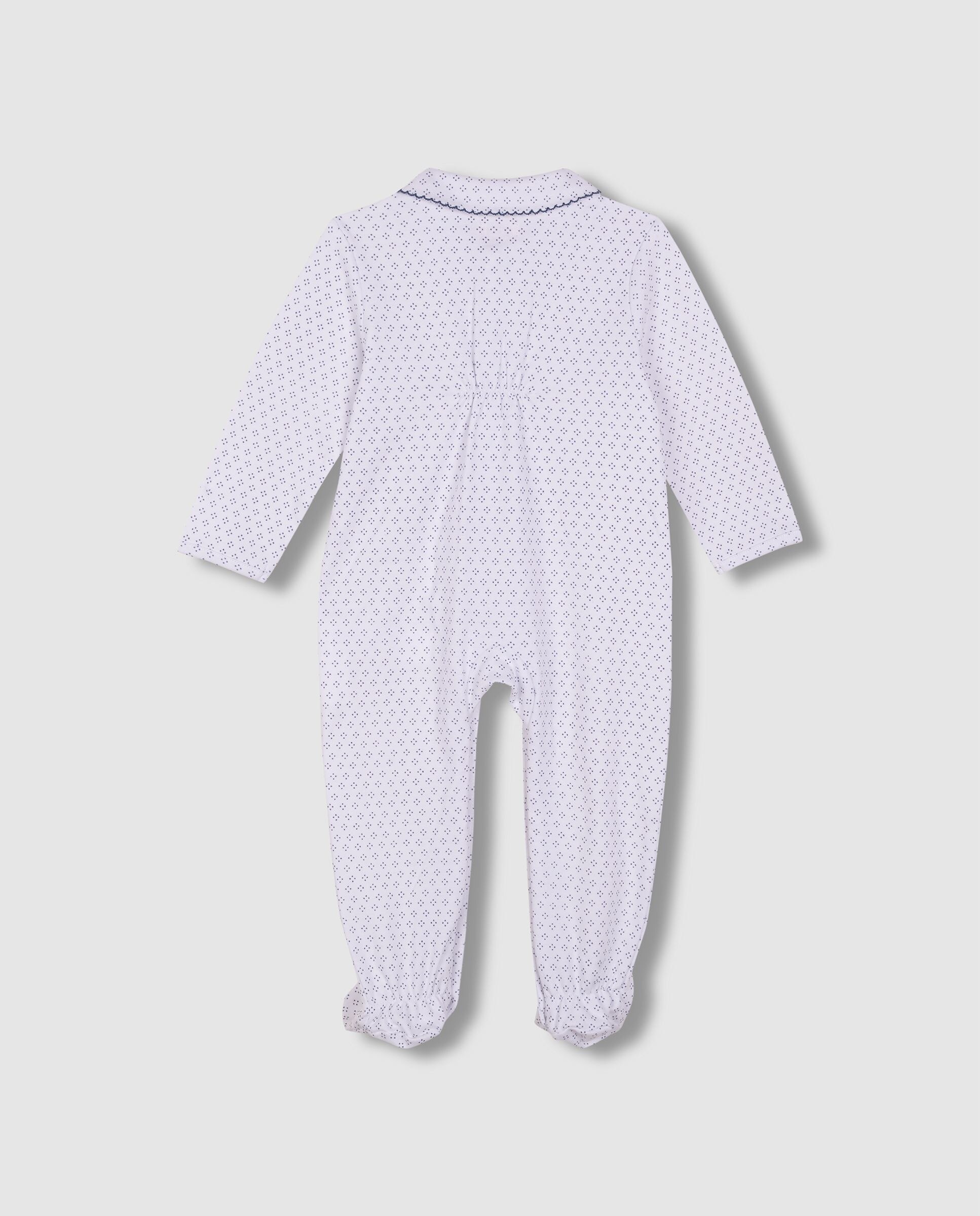 Pijama para Bebé de Manga Comprida Gocco Branco-2