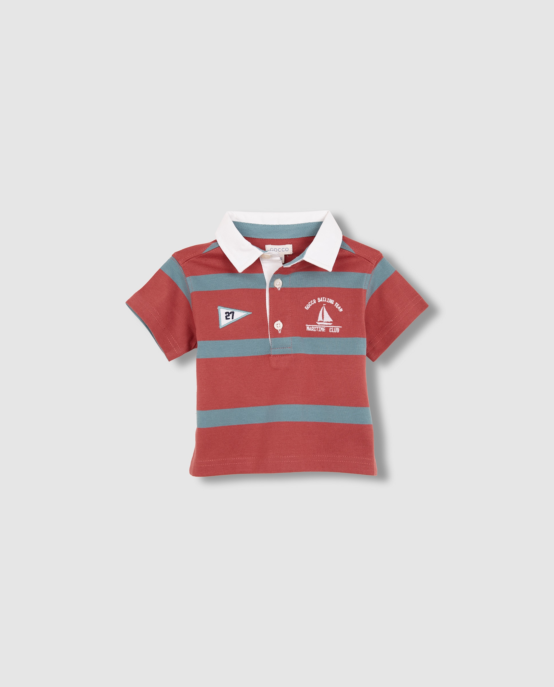 Imagem 0 de Polo para Bebé com Riscas