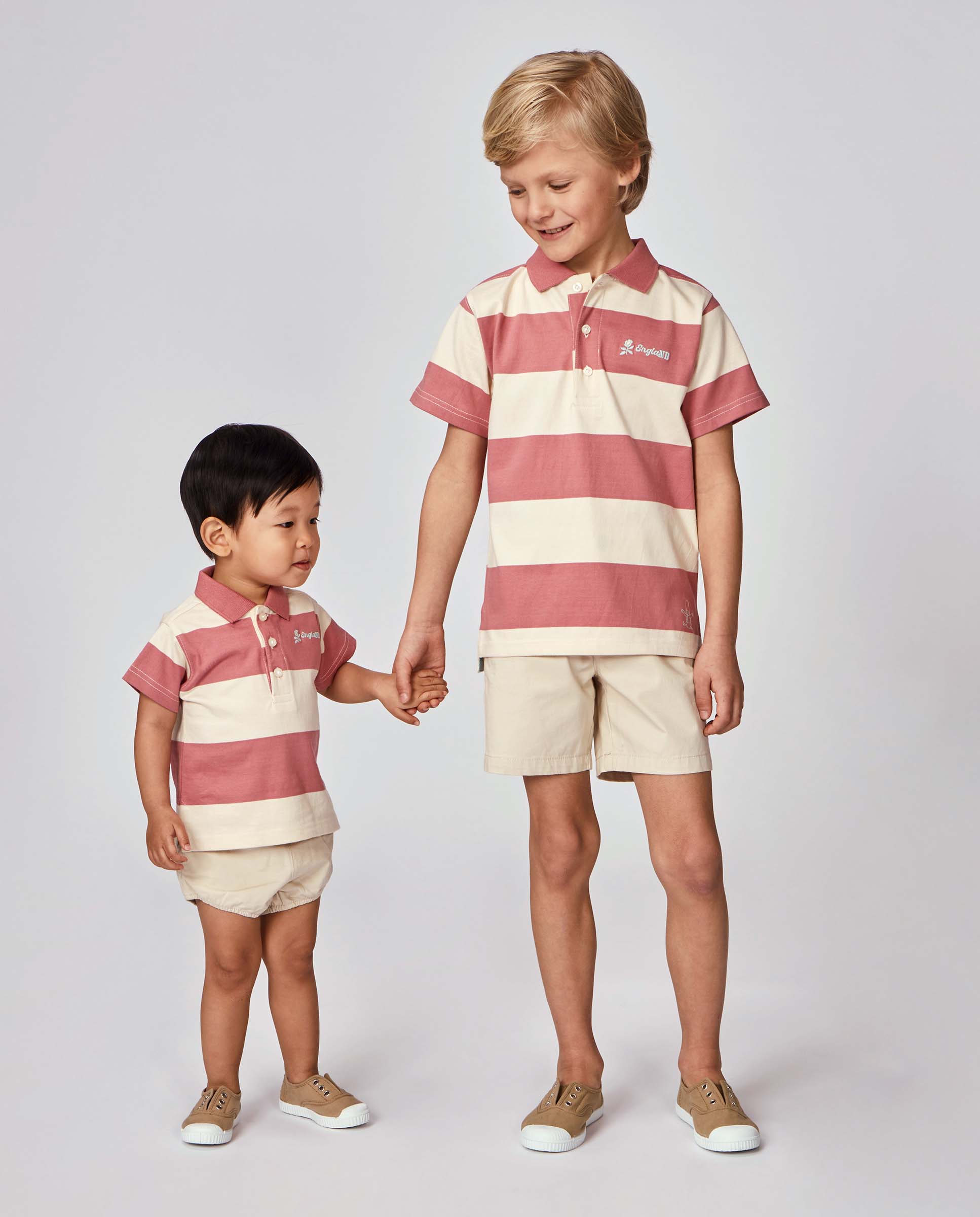 Polo para Bebé Gocco Coral-7