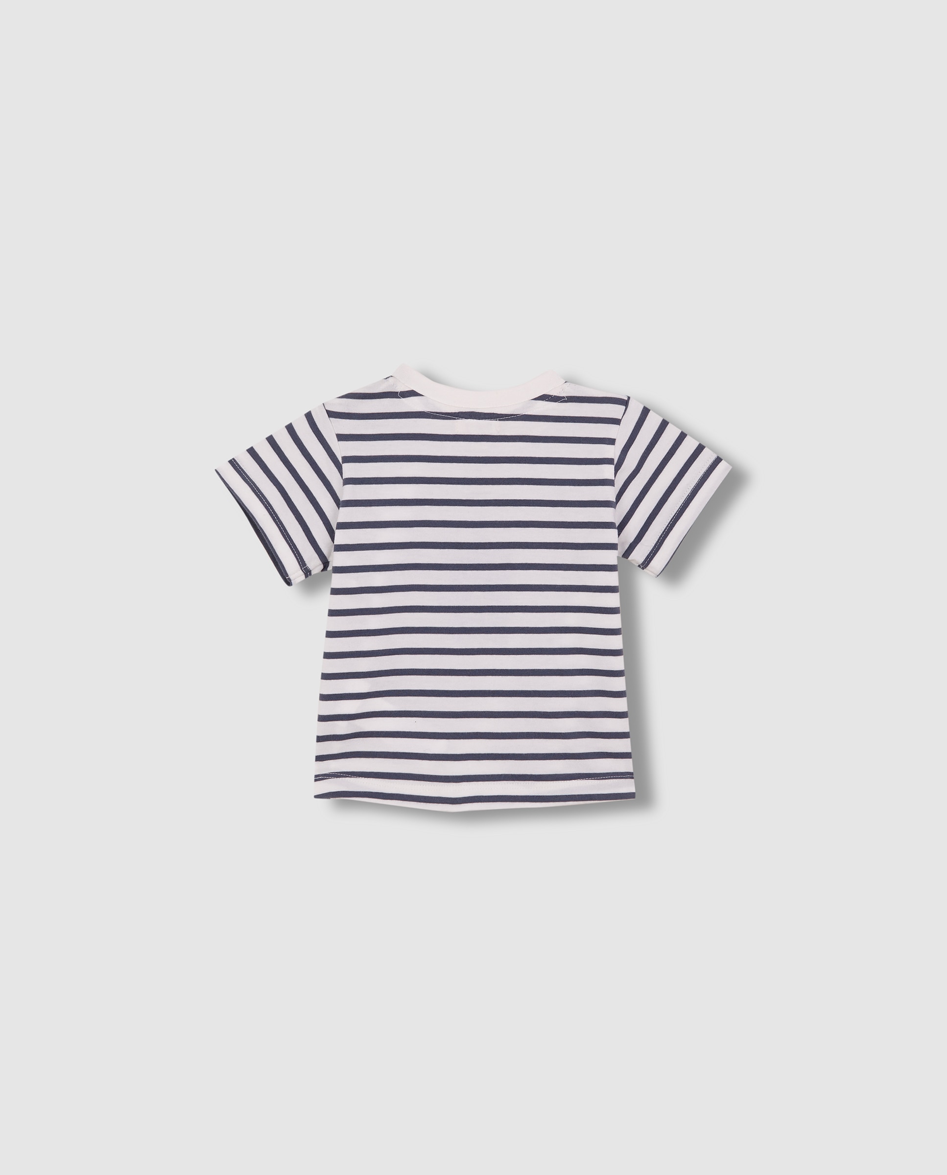 T-shirt para Bebé Marinheira Branco-marfim-2
