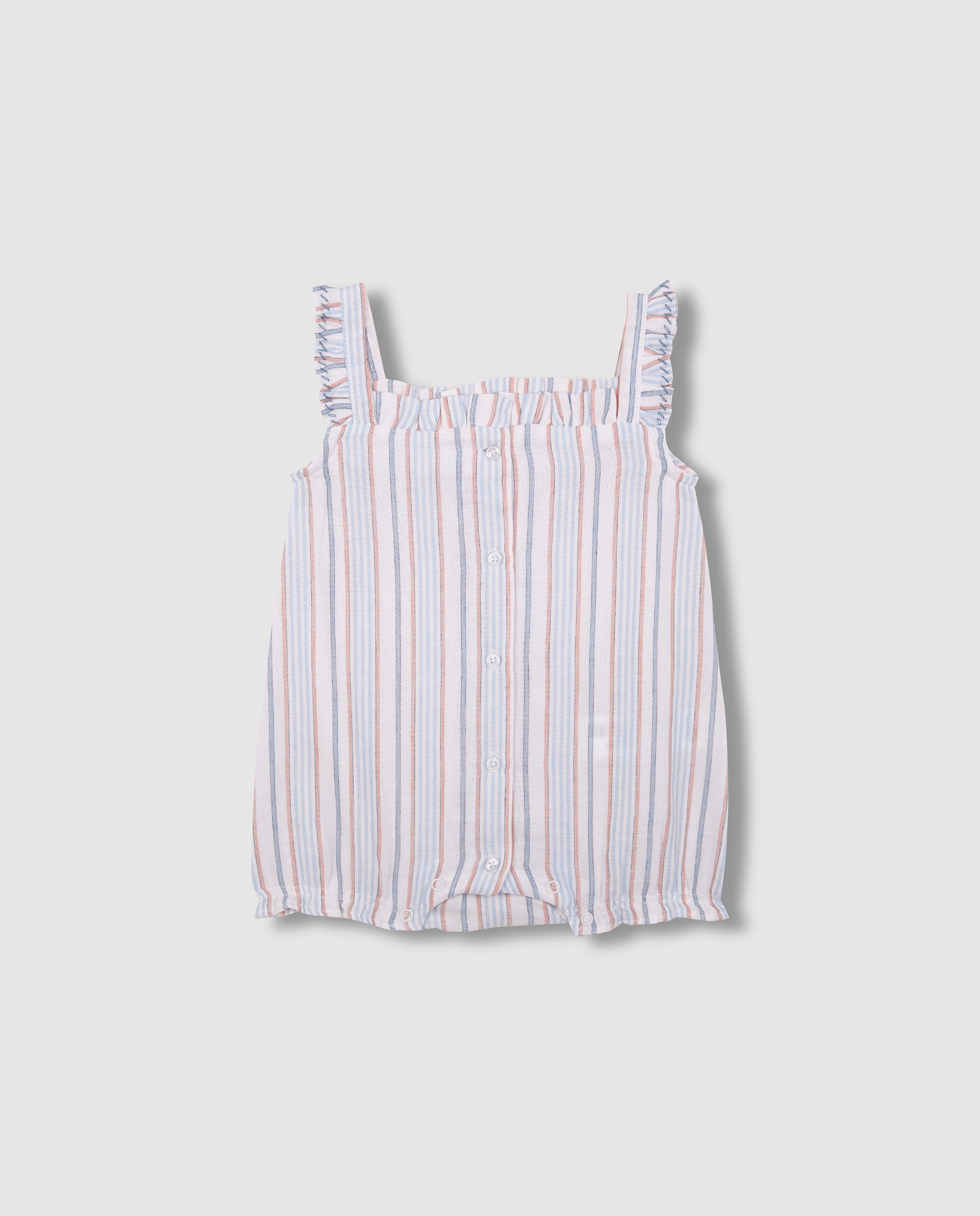 Imagem 0 de Pijama para Bebé Estampado Às Riscas