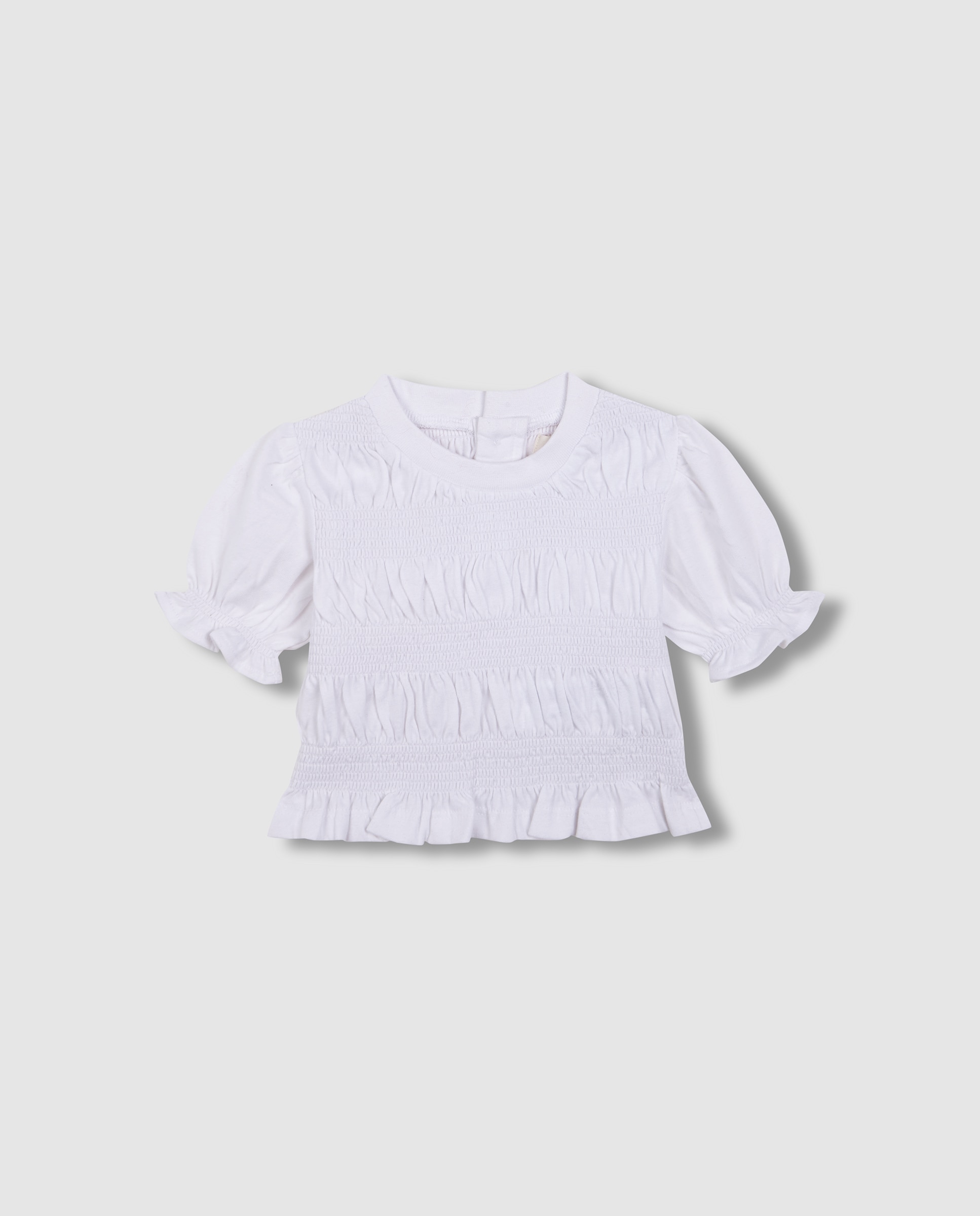 T-shirt para Bebé Engomada Gocco Branco-3