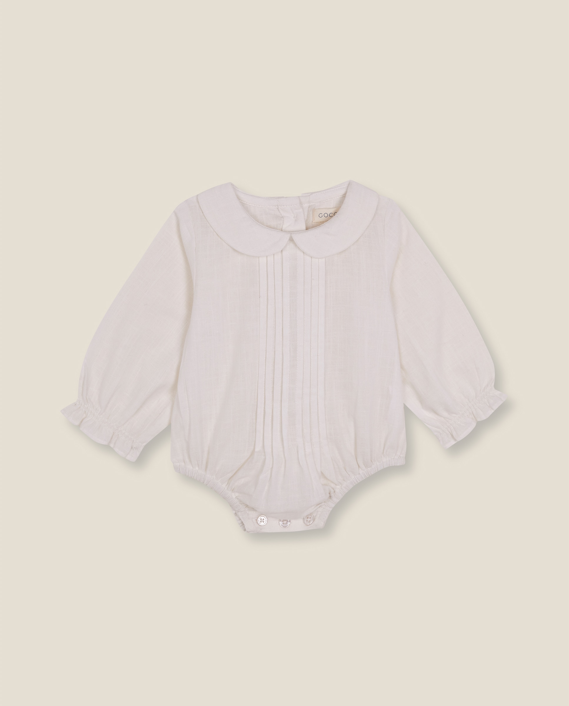 Imagem 0 de Camisa Body para Bebé com Pregas