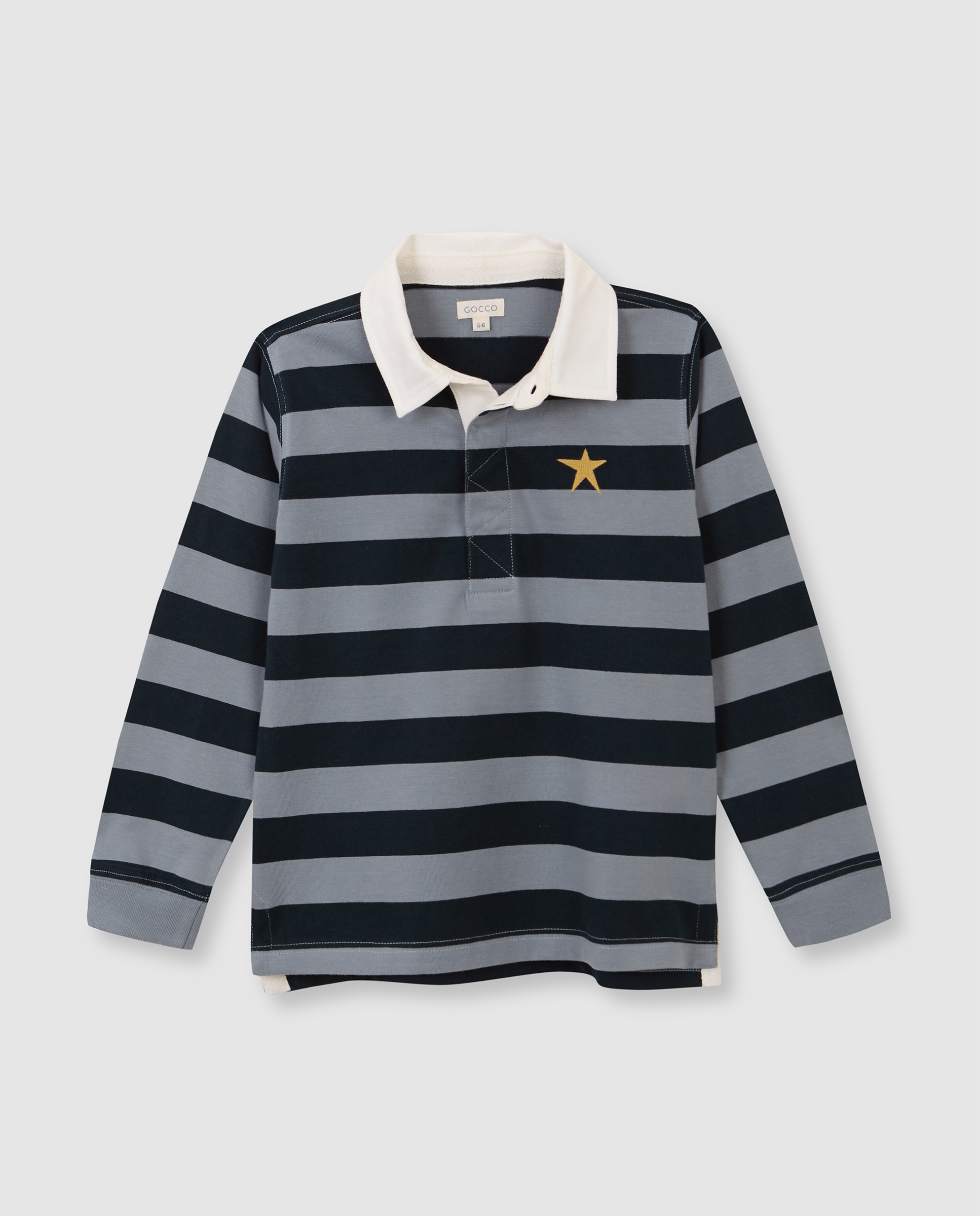 Polo Infantil com Print Trouble Maker Verde-escuro-3