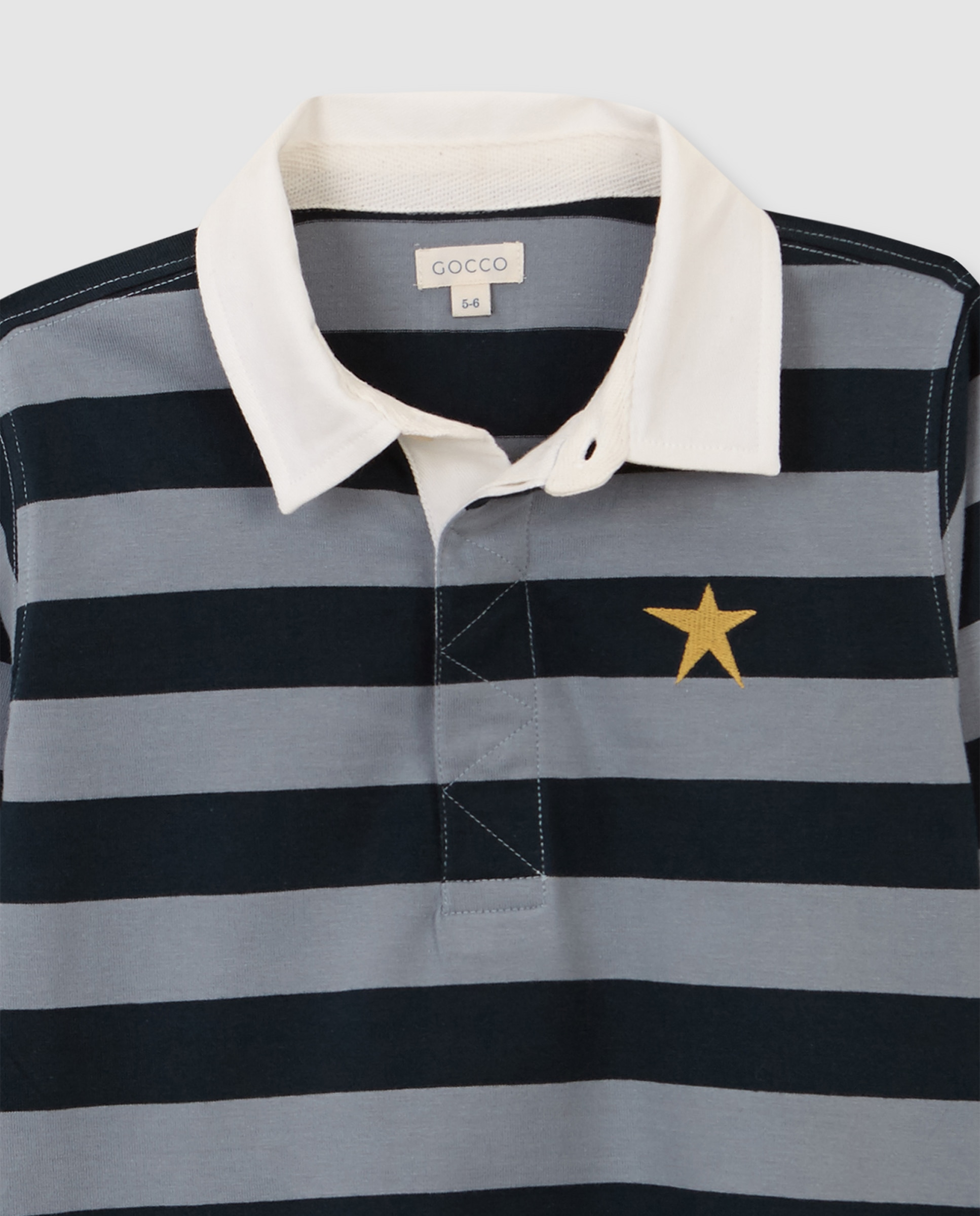 Polo Infantil com Print Trouble Maker Verde-escuro-5