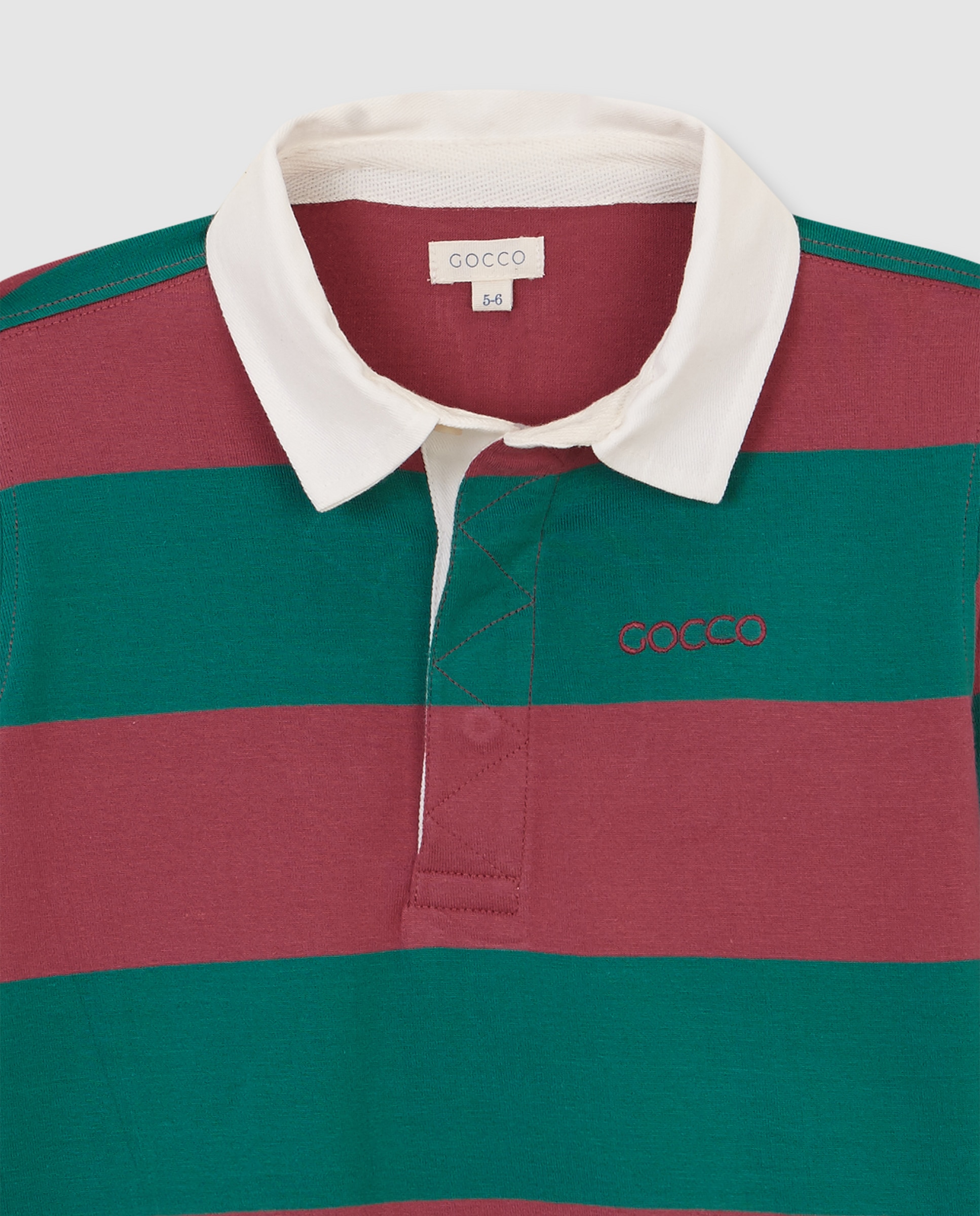 Polo Infantil com Bordado e Patch Estampado Rosa-5