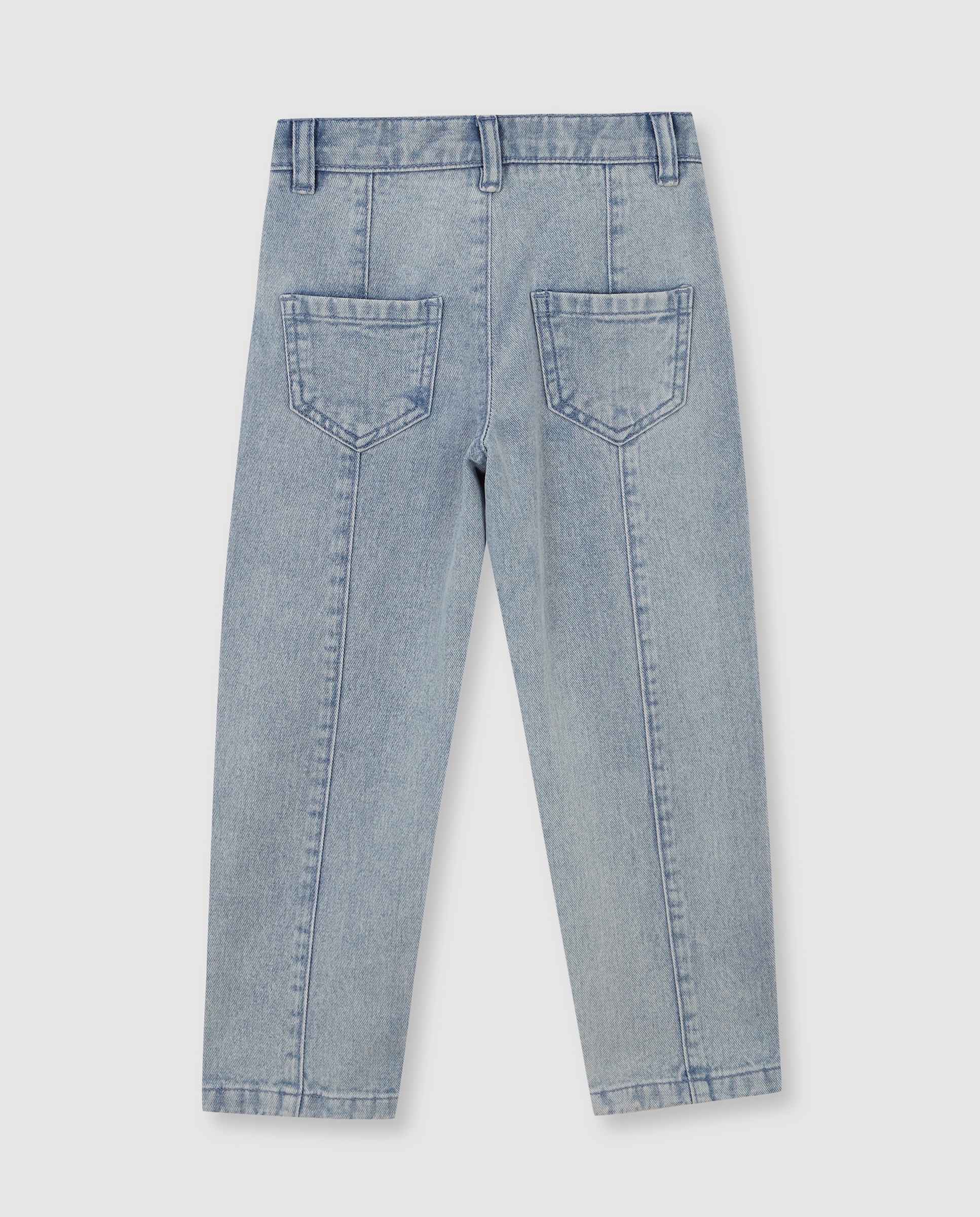 Calças Denim Corte Carrot Gocco Azul-índigo-2