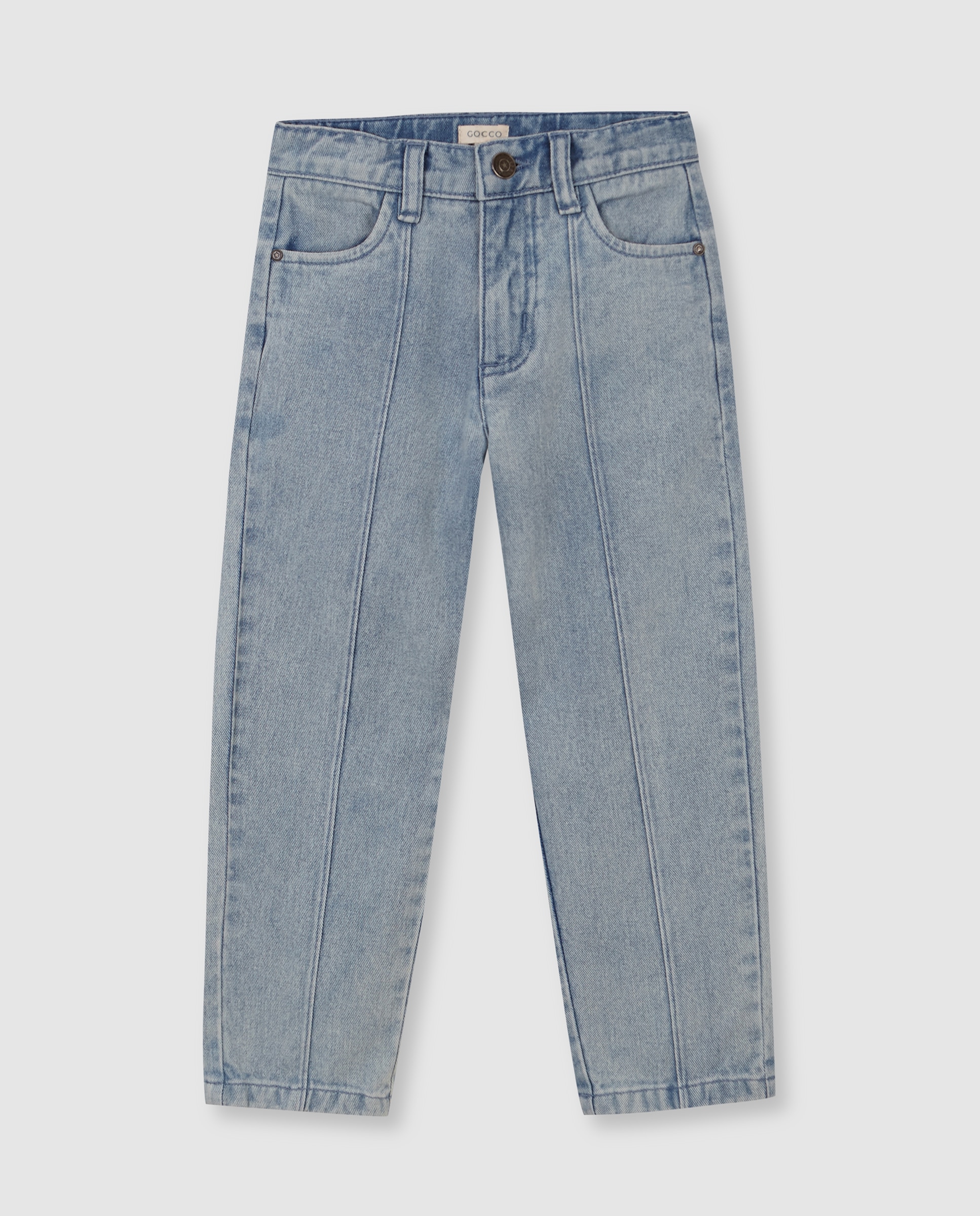 Imagem 0 de Calças Denim Corte Carrot