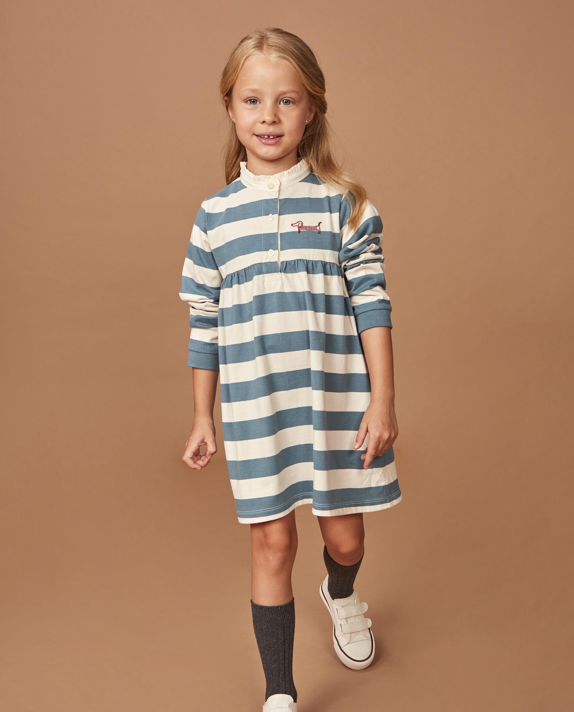 Imagem 0 de Vestido Polo Infantil com Bordado