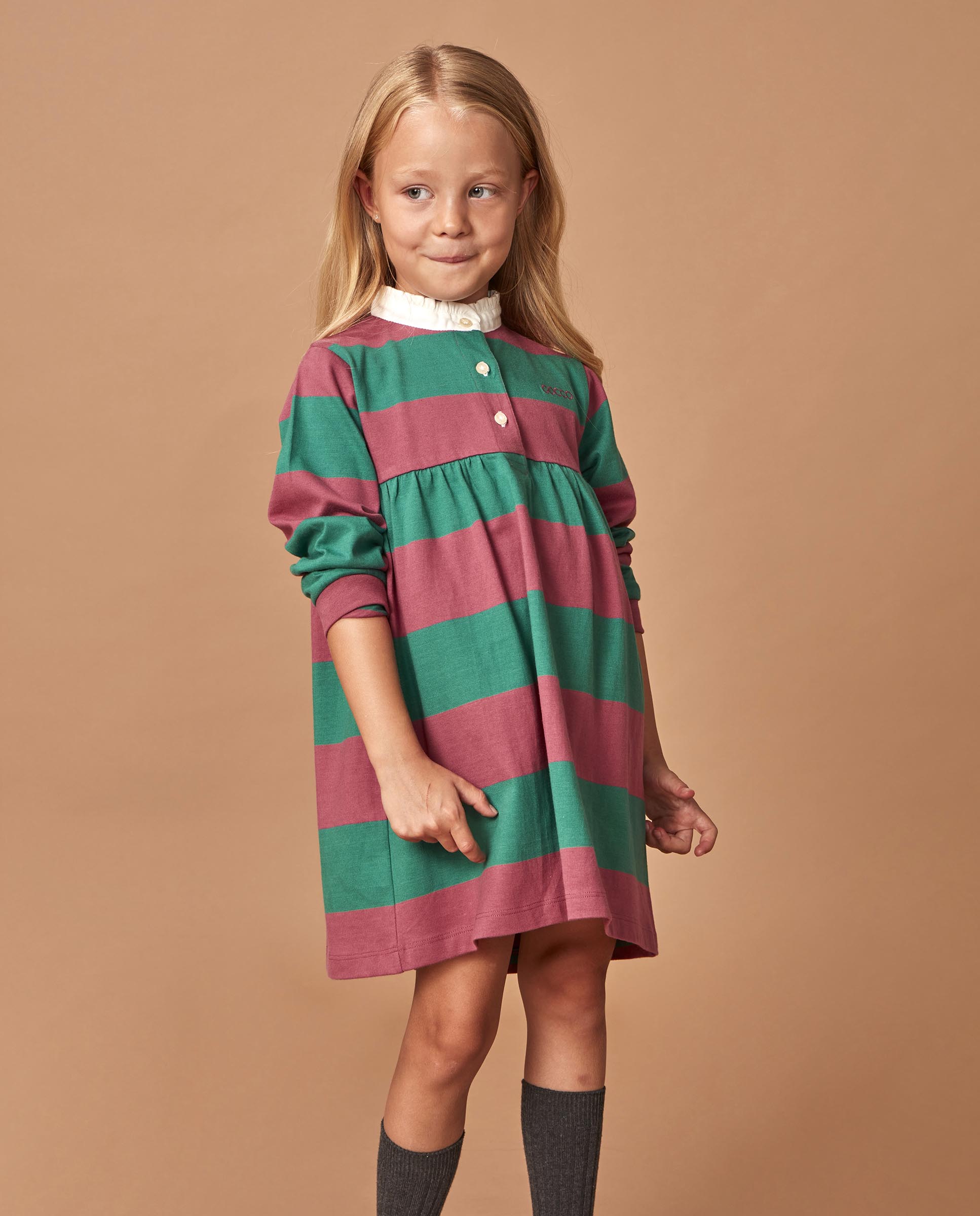 Imagem 0 de Vestido Polo Infantil com Patch