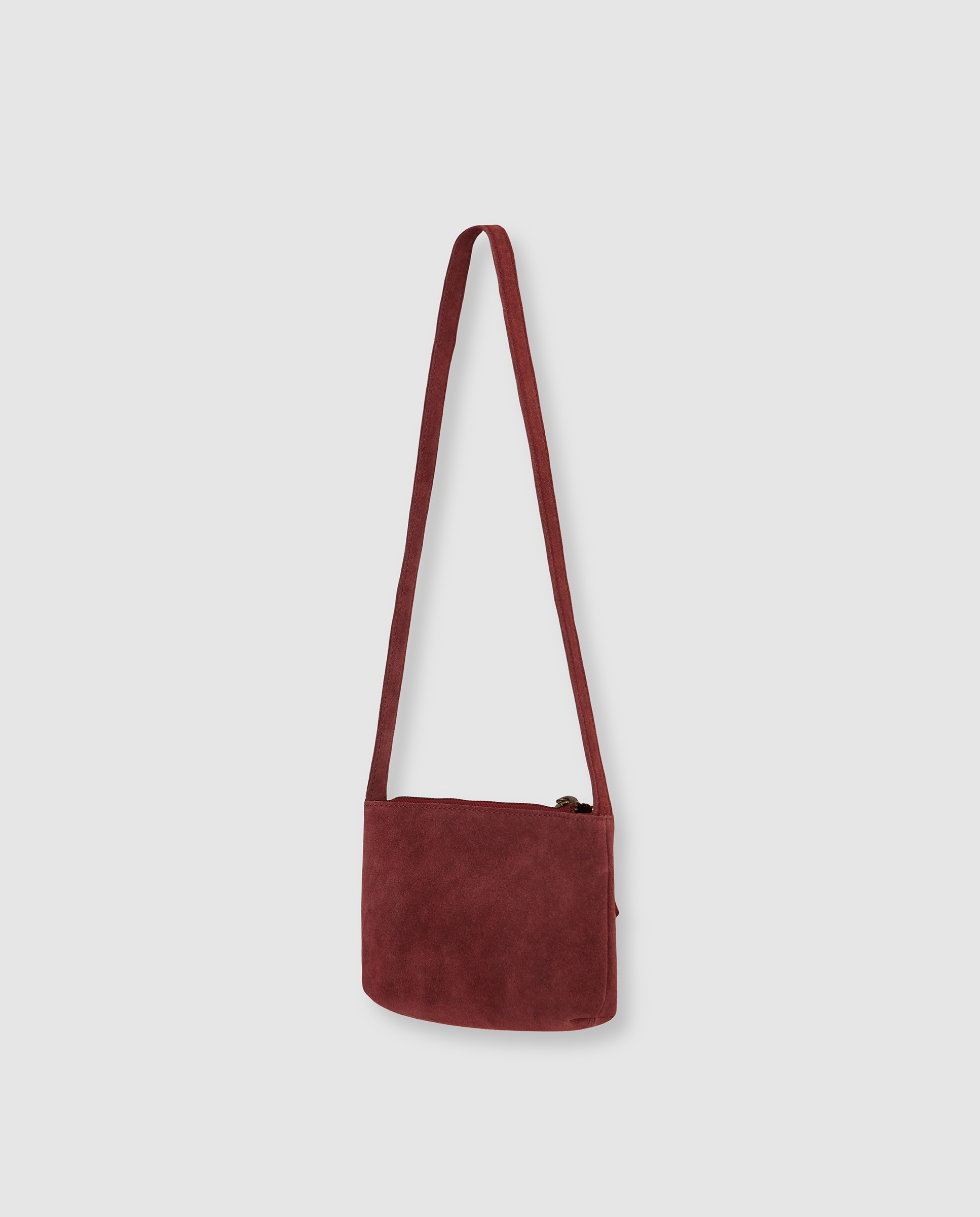 Mala Infantil de Veludo com Bordados Vermelho-3