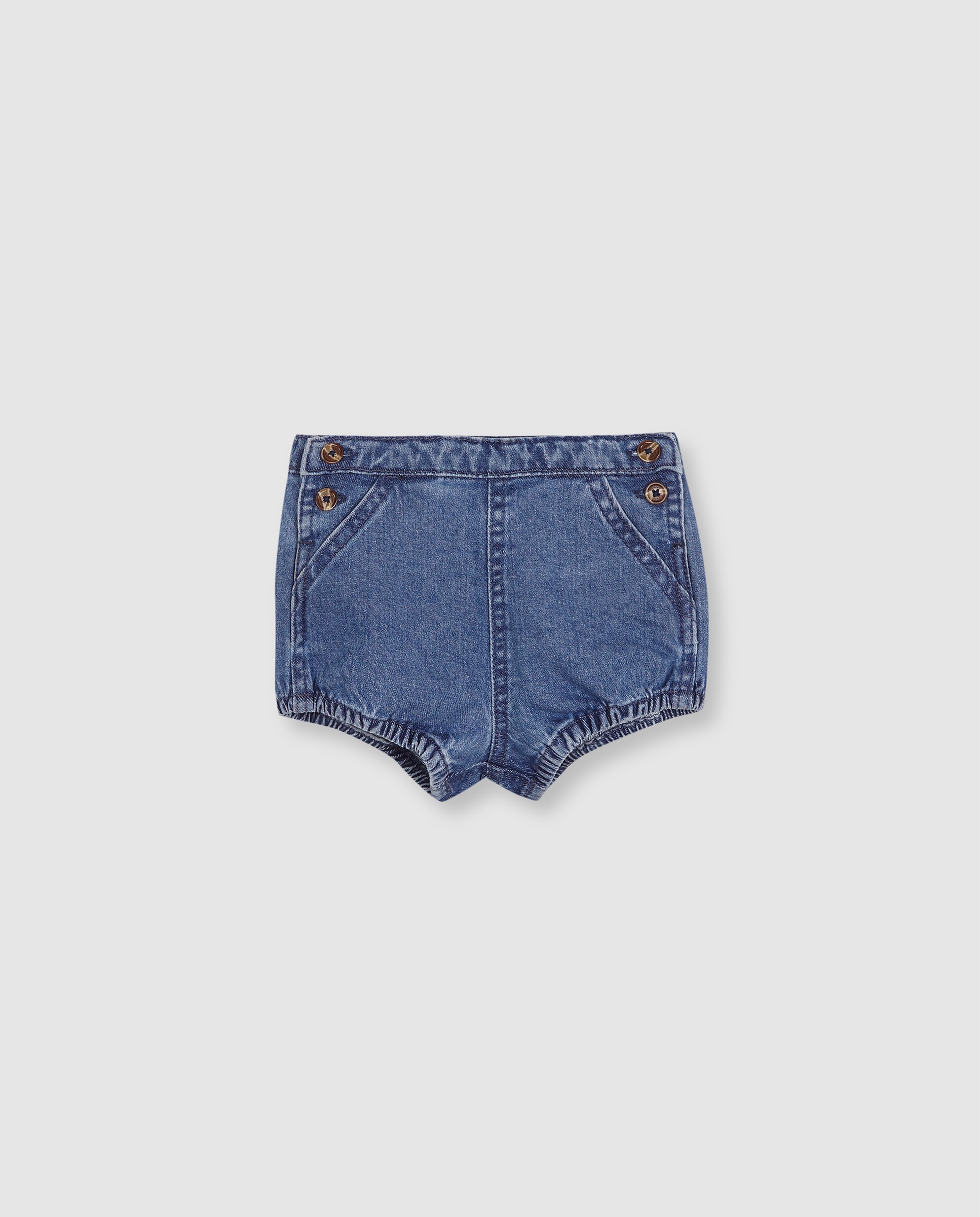 Imagem 0 de Bombacho Jeans para Bebé com Botões