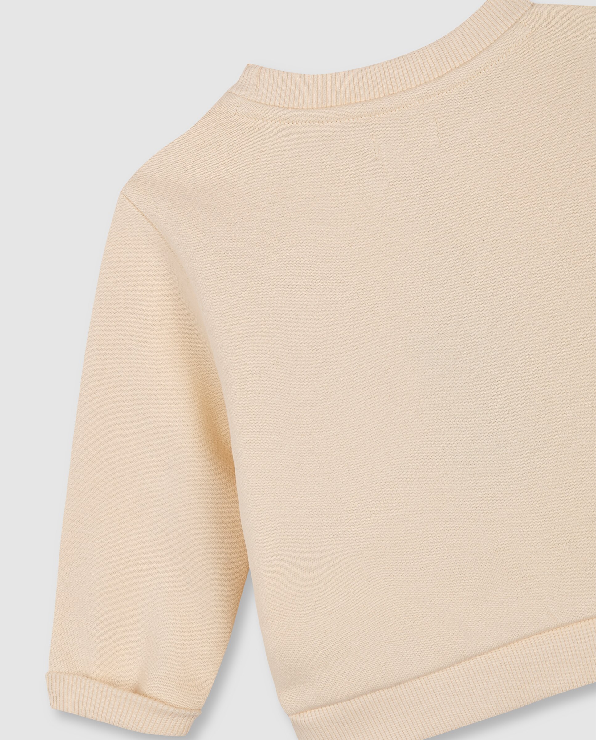 Sweatshirt para Bebé com Print Estrela Amarelo-5